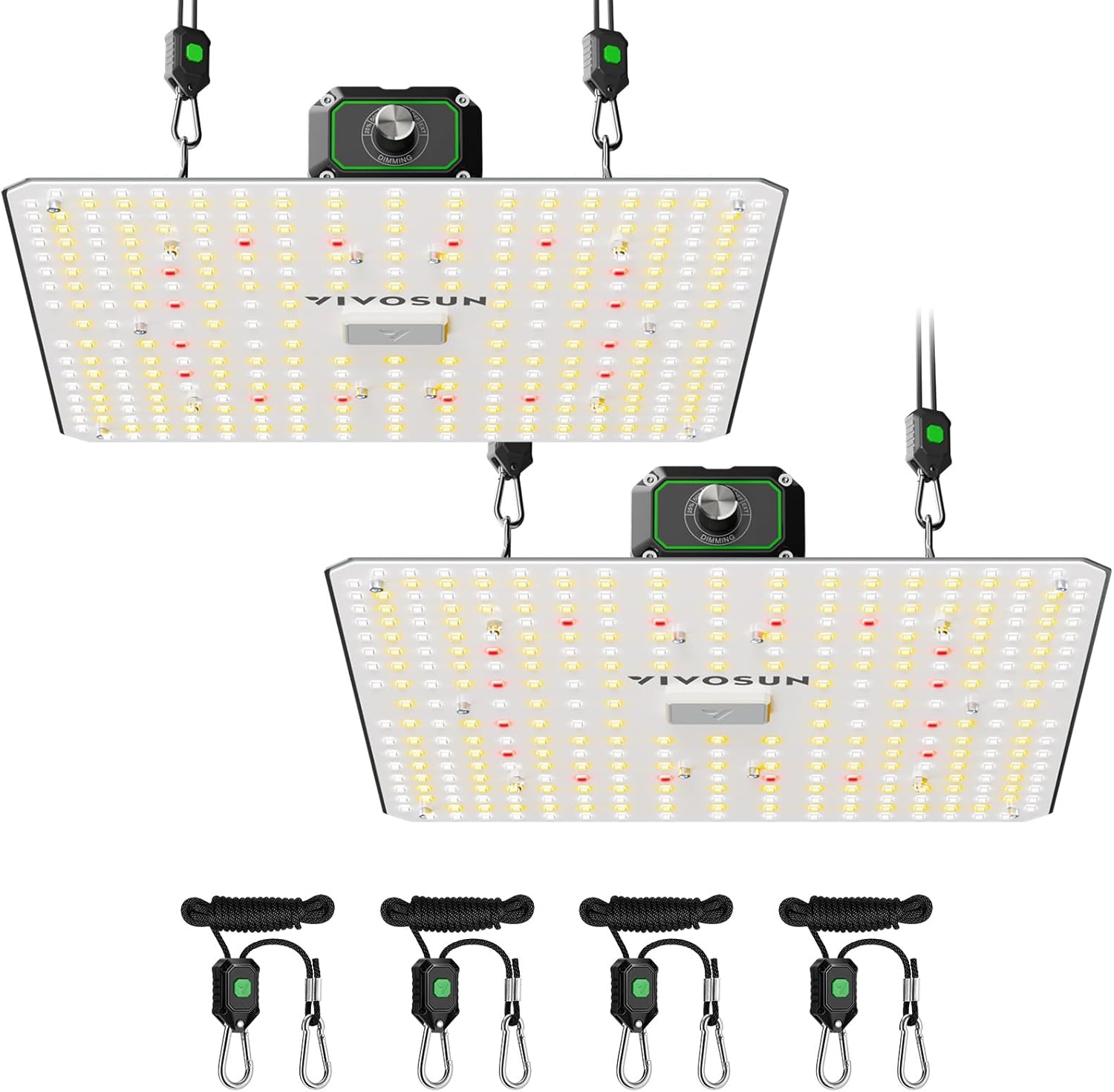 Thumbnail 1 de VIVOSUN VS1000 2 confezione luci di crescita LED con Samsung LM301 e driver dimmerabile