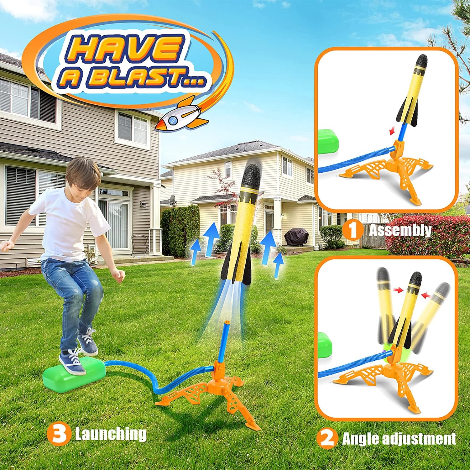 Thumbnail 2 de DejaNard Rocket Toy Launcher for Kids