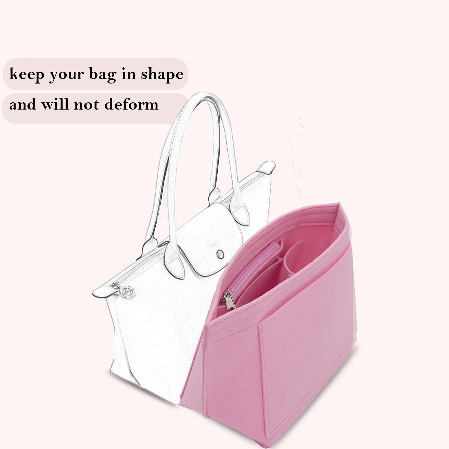 Thumbnail 1 de D.DUO Bag Insert Organizer for totes
