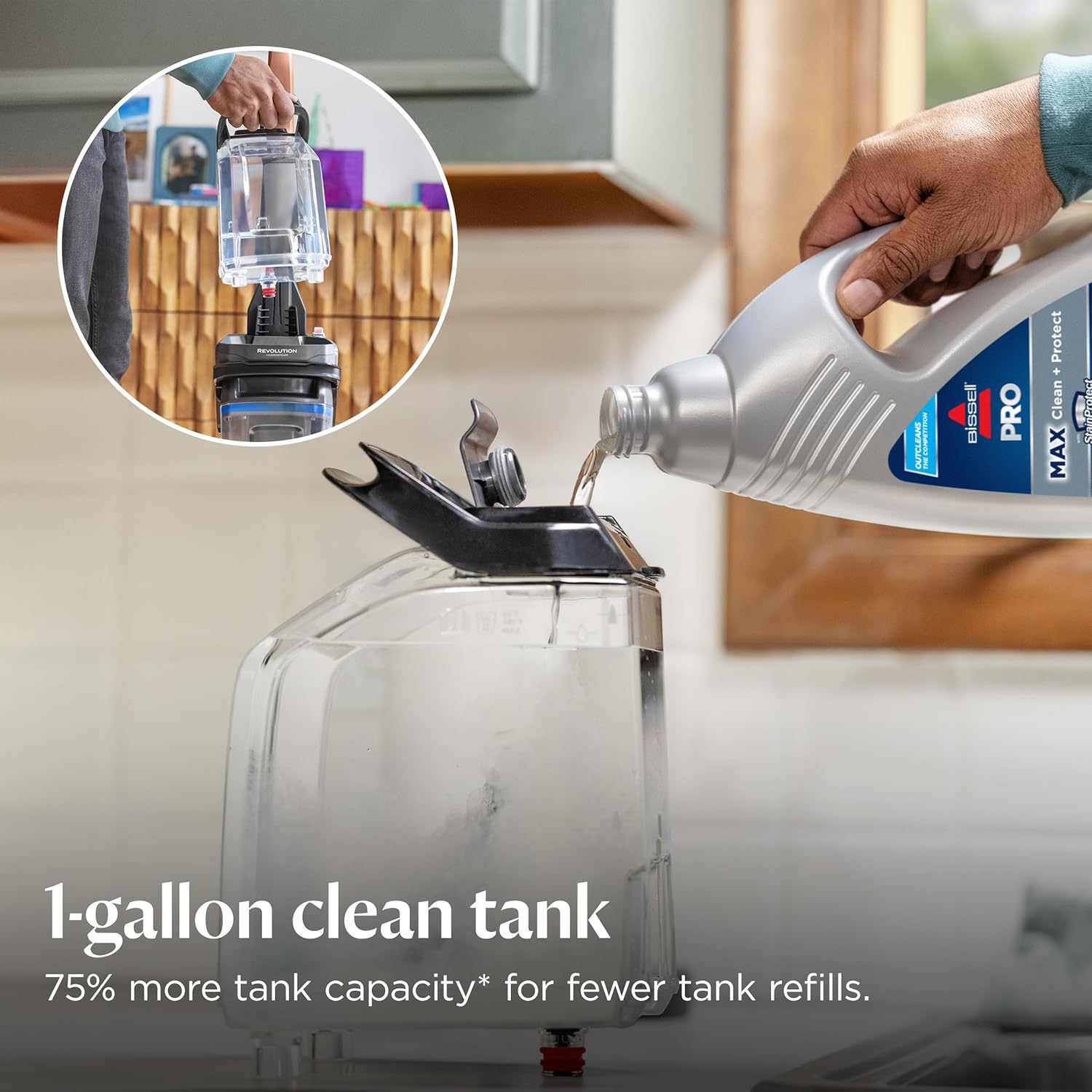 Detalle 2 de BISSELL Revolution HydroSteam 1 gal
