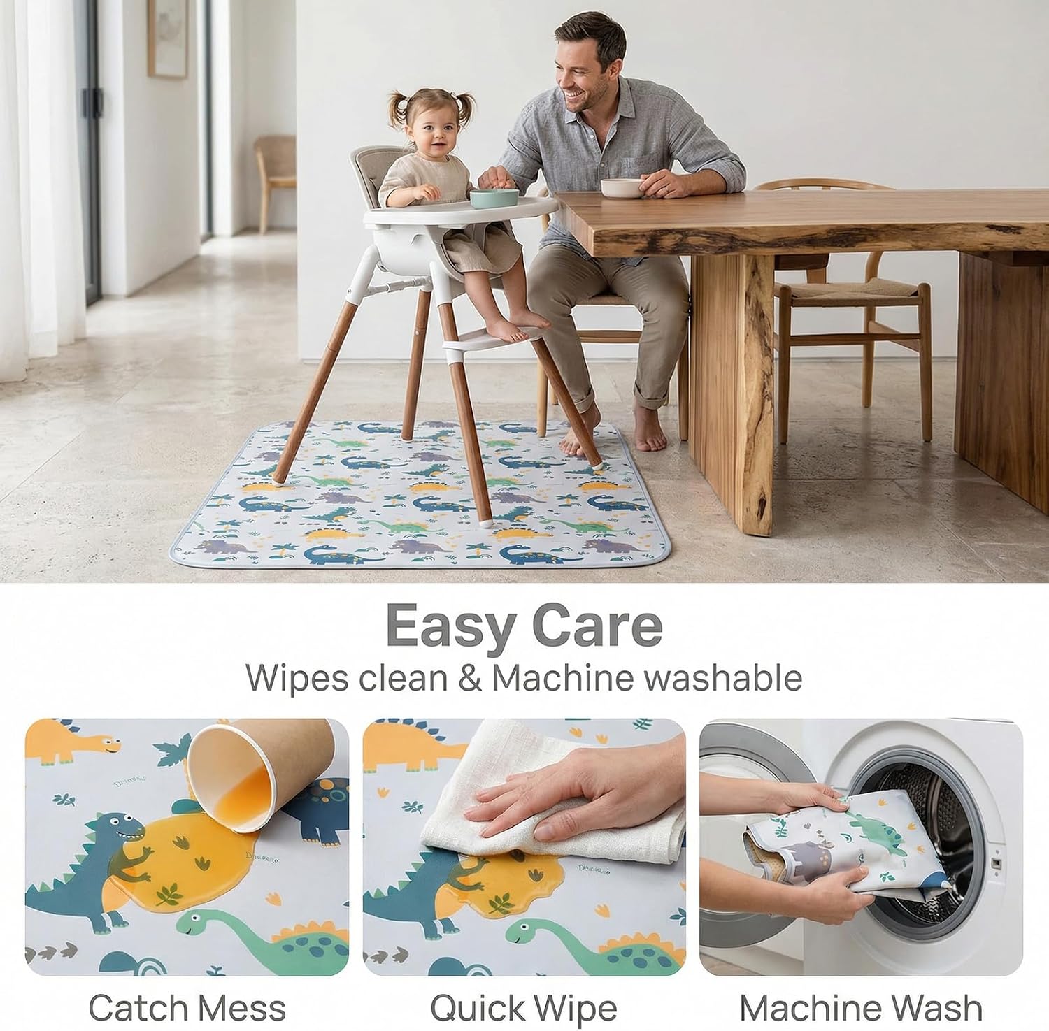 Detalle de CLCROBD Baby Splat mat 51" waterproof