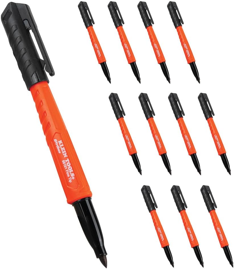 Detalle de Klein Tools Fine-Tip Permanent Markers 12-Pack