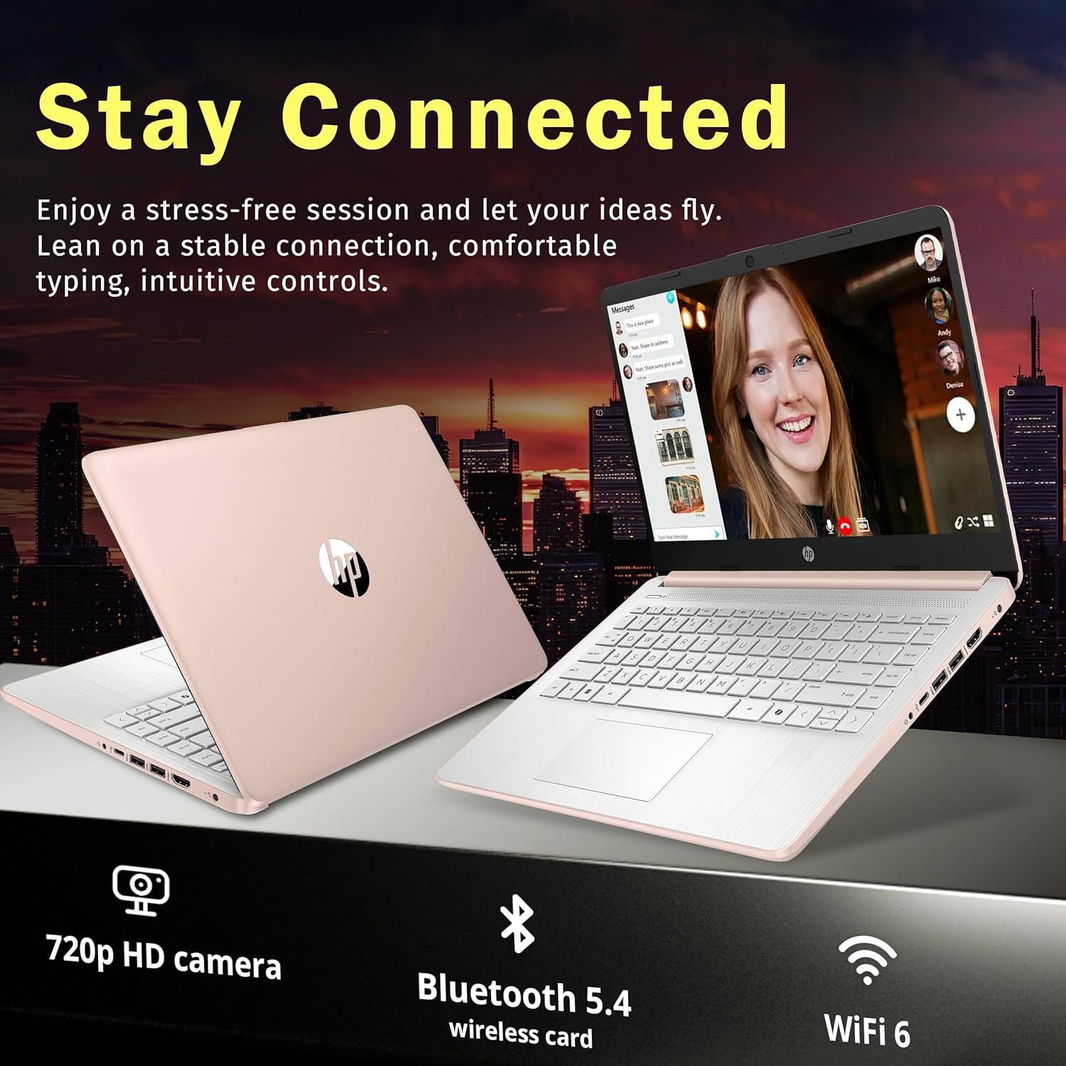 Detalle de HP 14-inch laptop