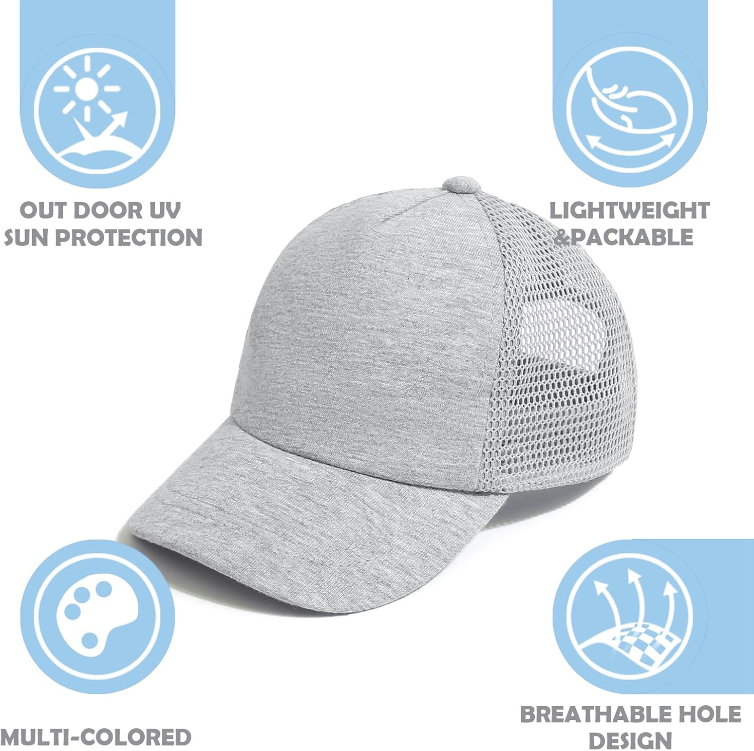 Detalle 2 de DRESHOW Casquette bébé réglable 3 tailles