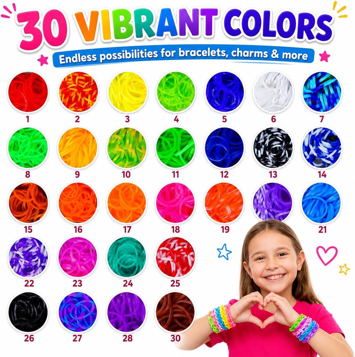 Thumbnail 2 de Loomartic Loom Bands Kit 3000+
