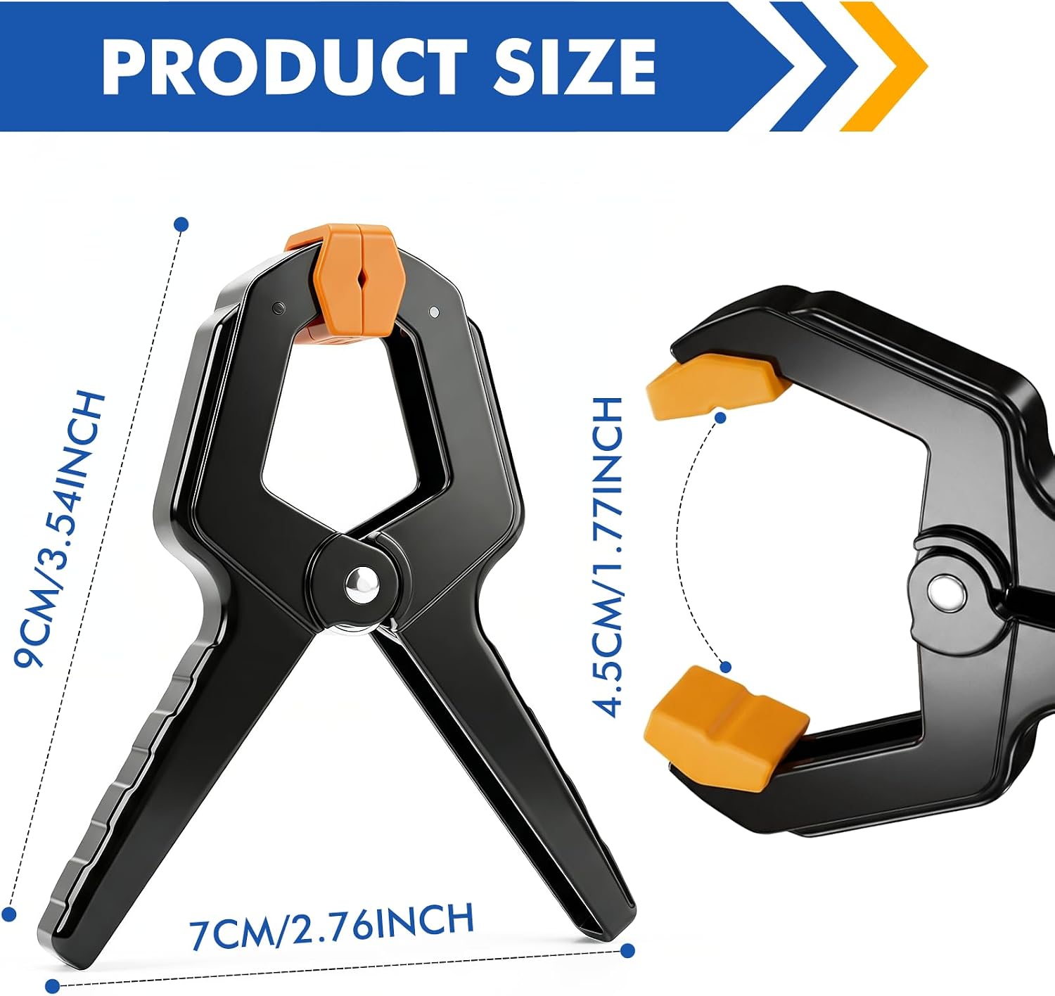 Thumbnail 1 de Spring Clamps, 3.5-inch