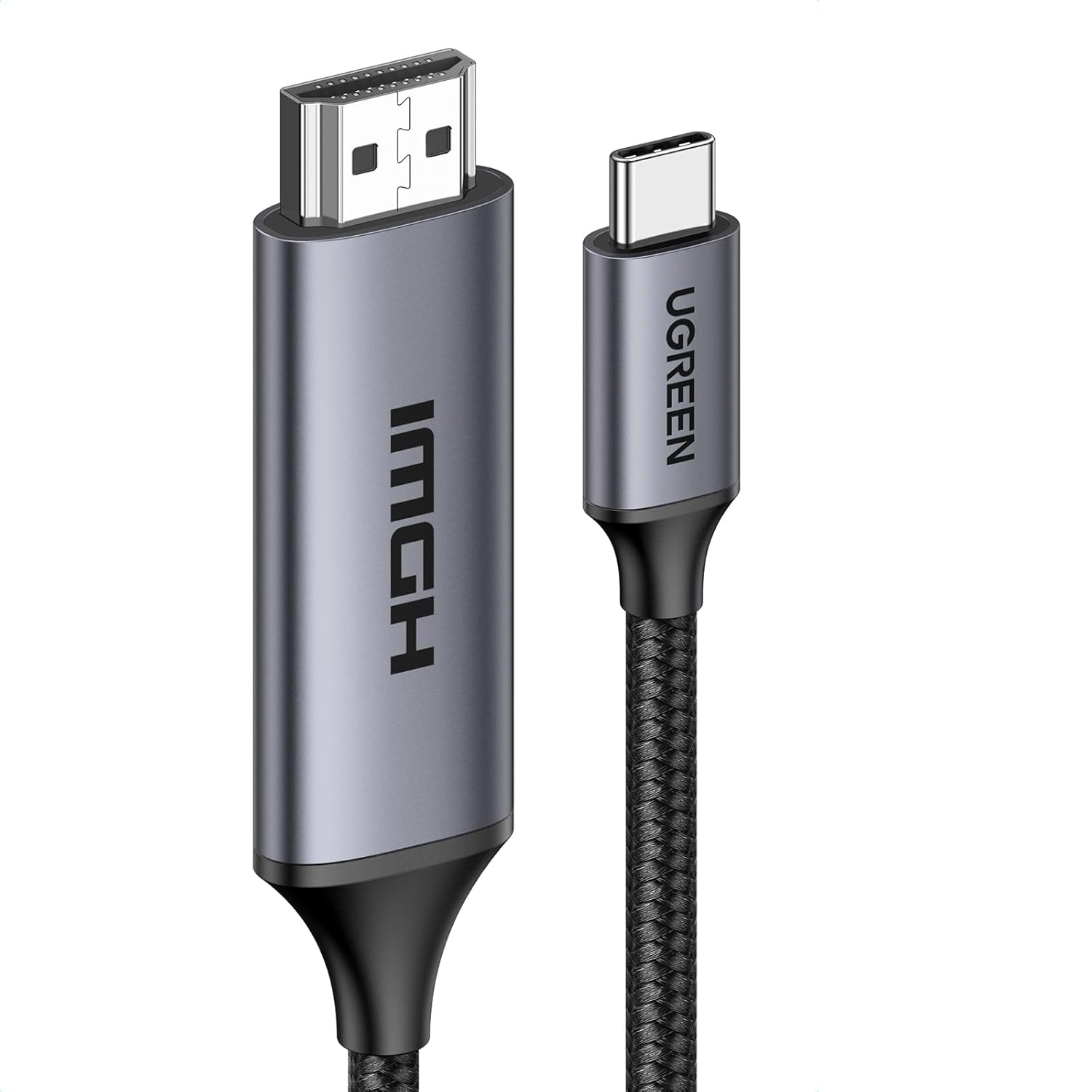Detalle de UGREEN USB C auf HDMI 2.1 Kabel 1M 8K@60Hz