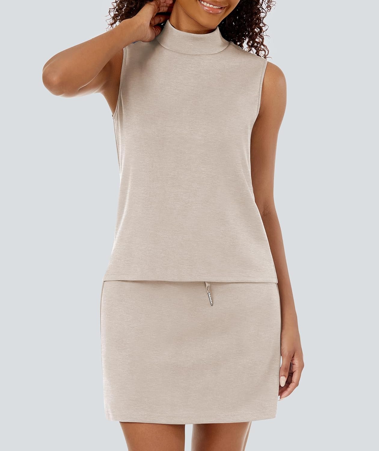 Thumbnail 6 de Casly Lamiit Two Piece Skirt Set for Women – Light as Air Summer Tennis Outfit