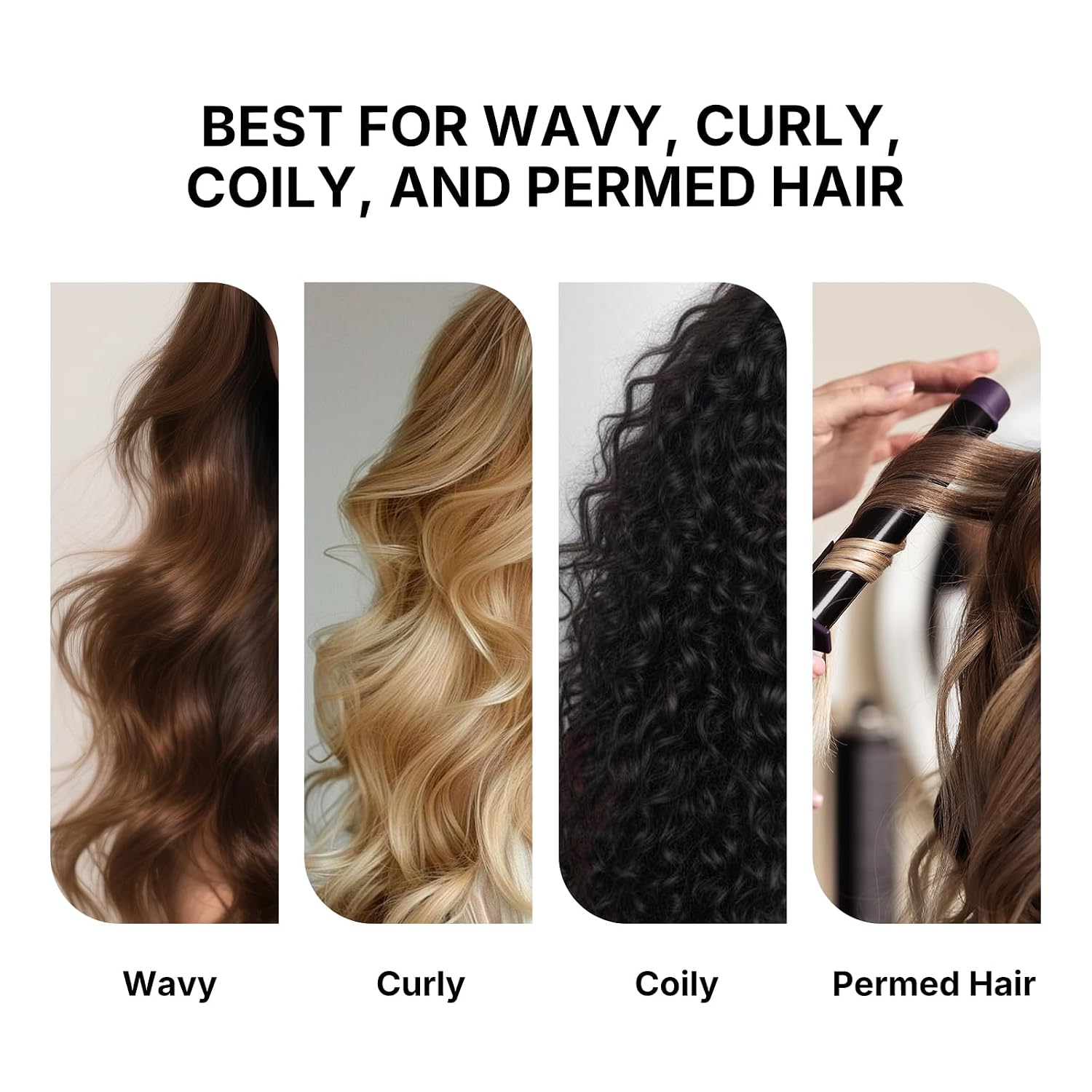 Thumbnail 3 de Karseell Curl Defining Cream for Wavy, Curly, and Coily Hair (500 mL) – Leave-In Styling for Frizz Control & Soft Defined Curls