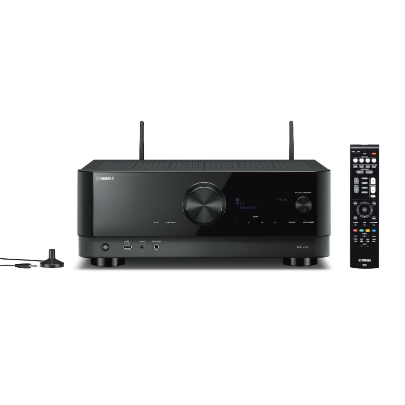 Detalle de Yamaha RX-V4A: Receptor de Red con Sonido Surround MusicCast para cine en casa