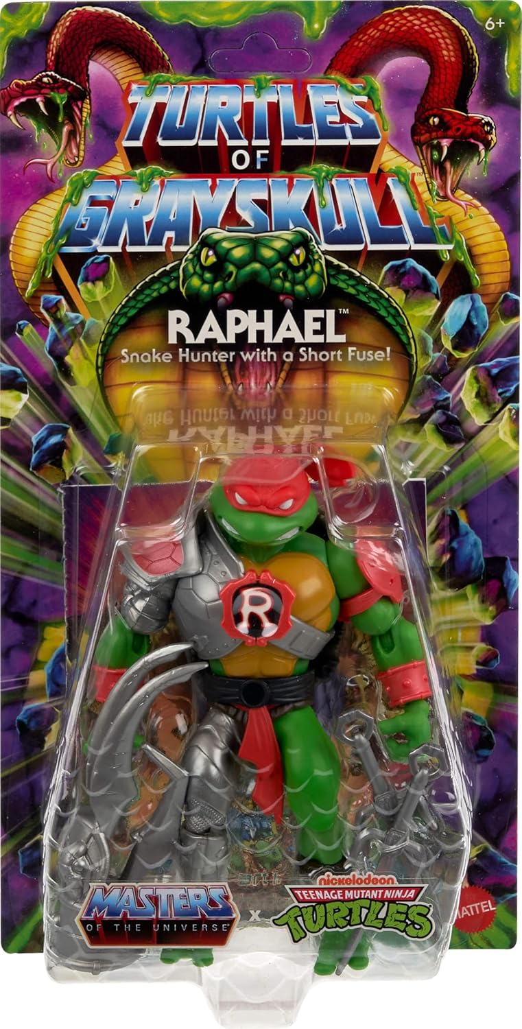 Thumbnail 1 de Masters of the Universe Origins Turtles of Grayskull Raph 🐢