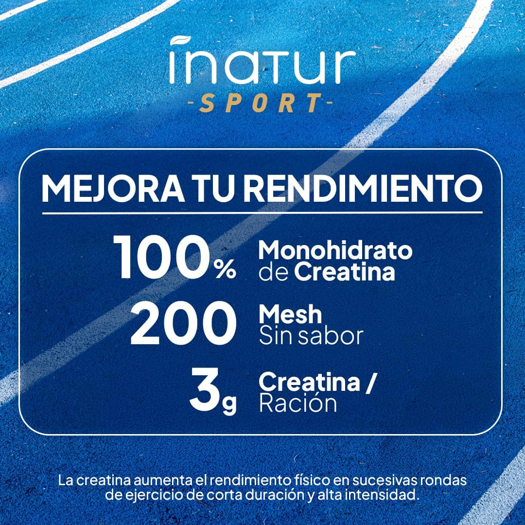 Detalle 2 de INATUR LAB Creatina Monohidratada 1kg