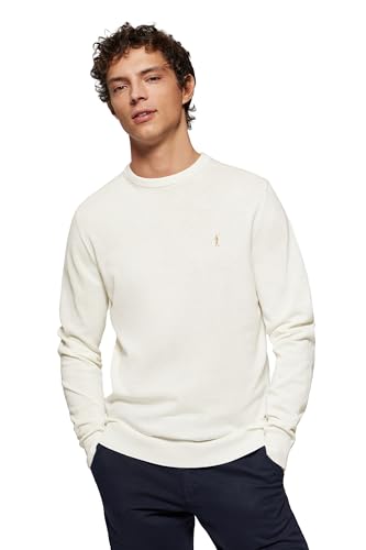 Detalle 2 de Polo Club Confezione da 2 Maglioni Girocollo Uomo 100% Cotone – Set con Logo Ricamato