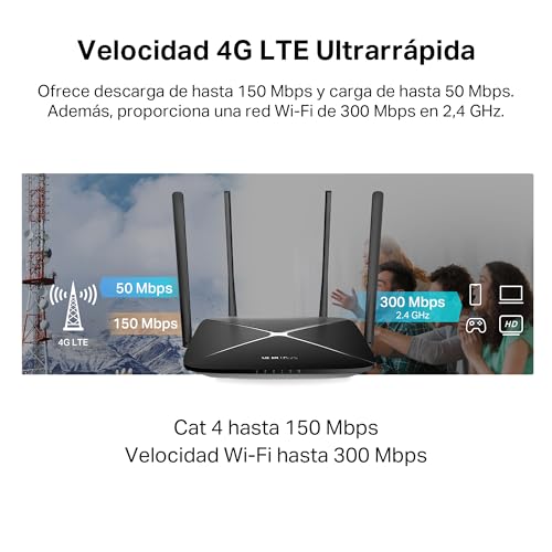 Thumbnail 6 de MERCUSYS MB115-4G 300 Mbps Router inalámbrico 📶