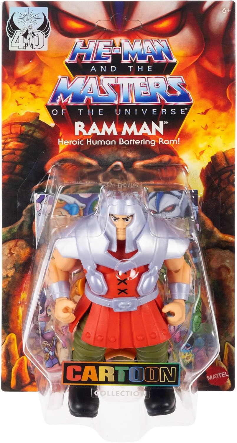 Thumbnail 1 de Masters of the Universe Origins Ram Man Figura de 14cm 🛡