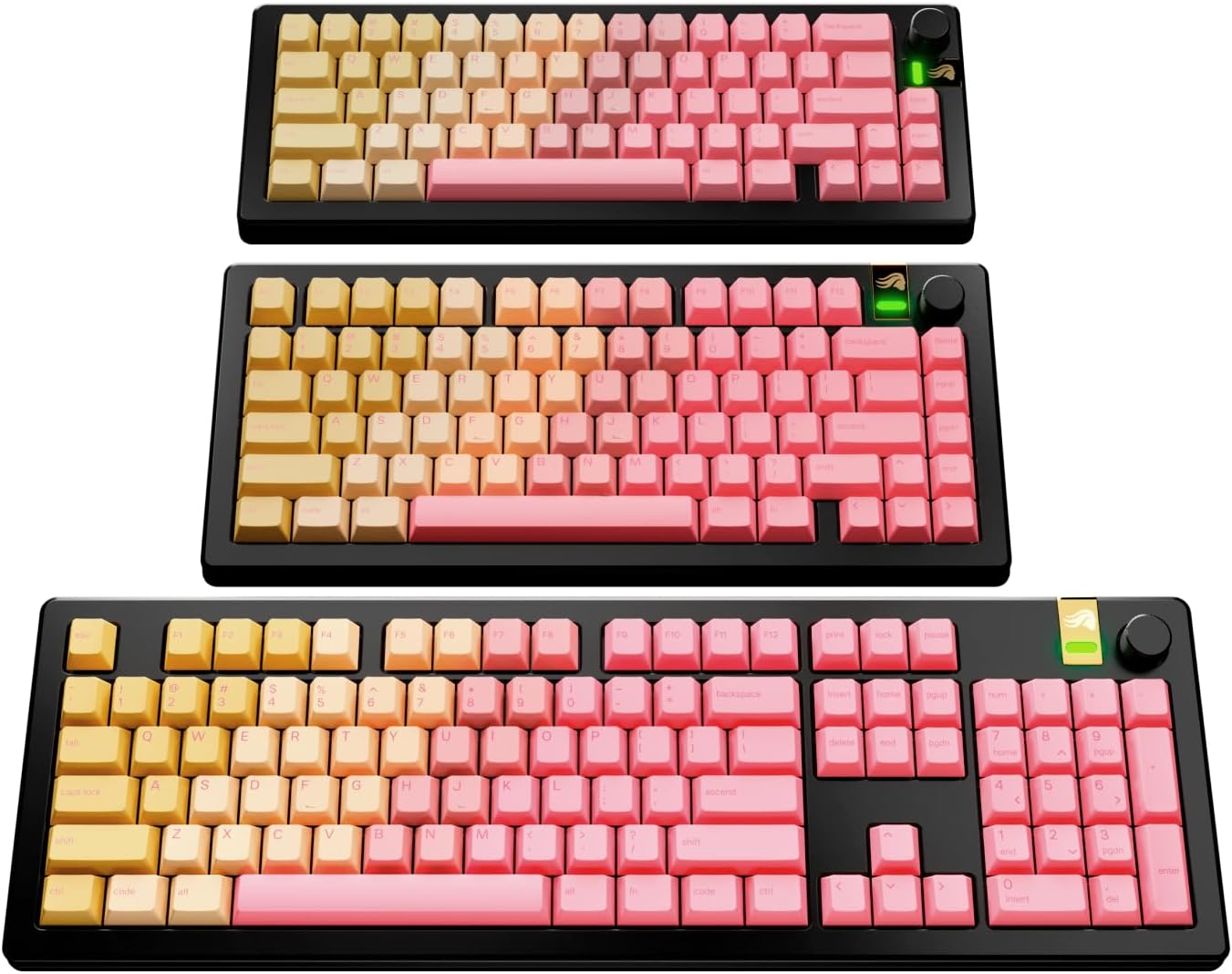 Thumbnail 4 de Glorious GPBT Gradient Keycaps 100% ⌨