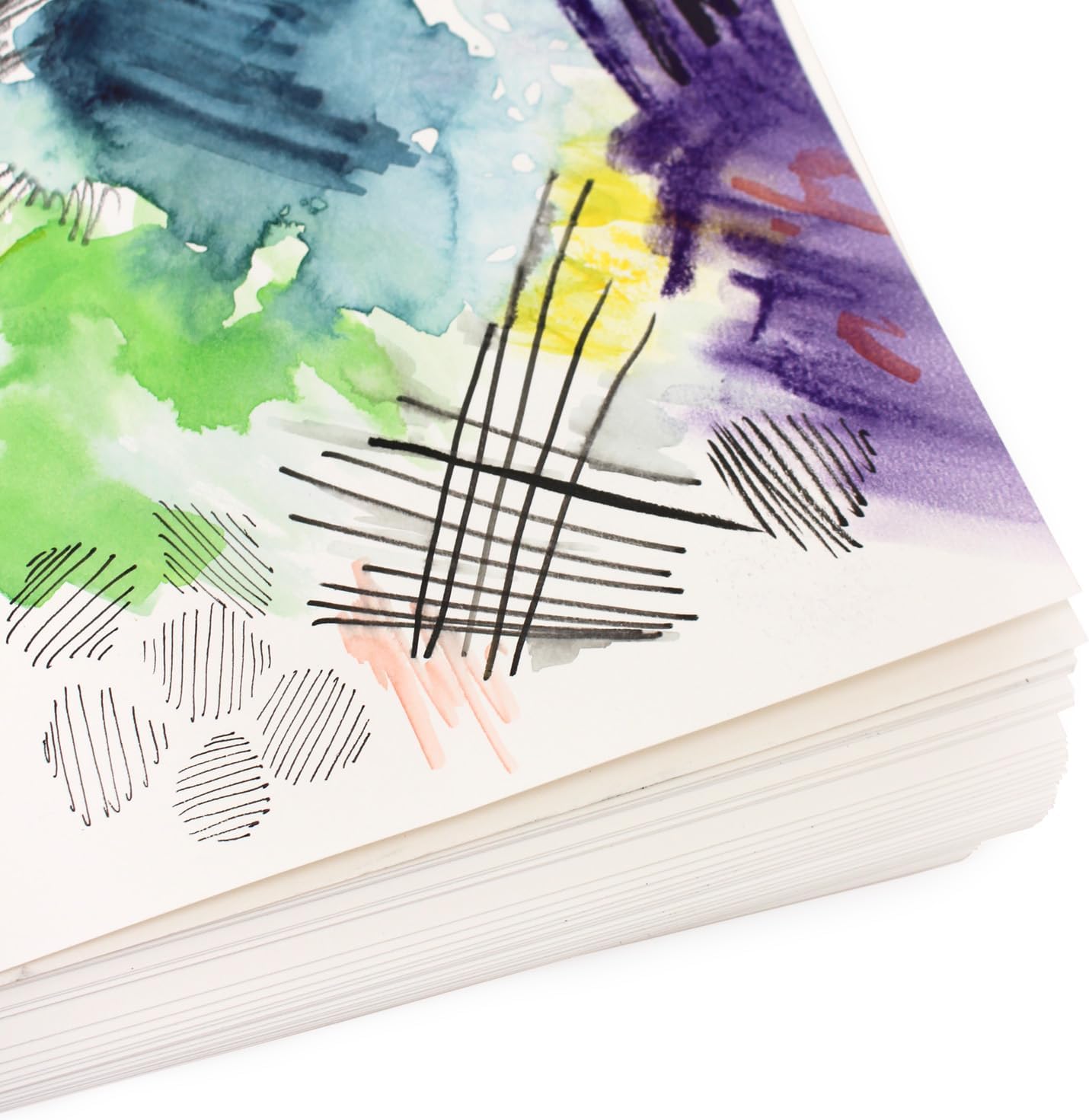 Detalle de Artway Studio Multi Art, bezkwasowy papier A2 do technik mieszanych, 240 g/m², 50 arkuszy