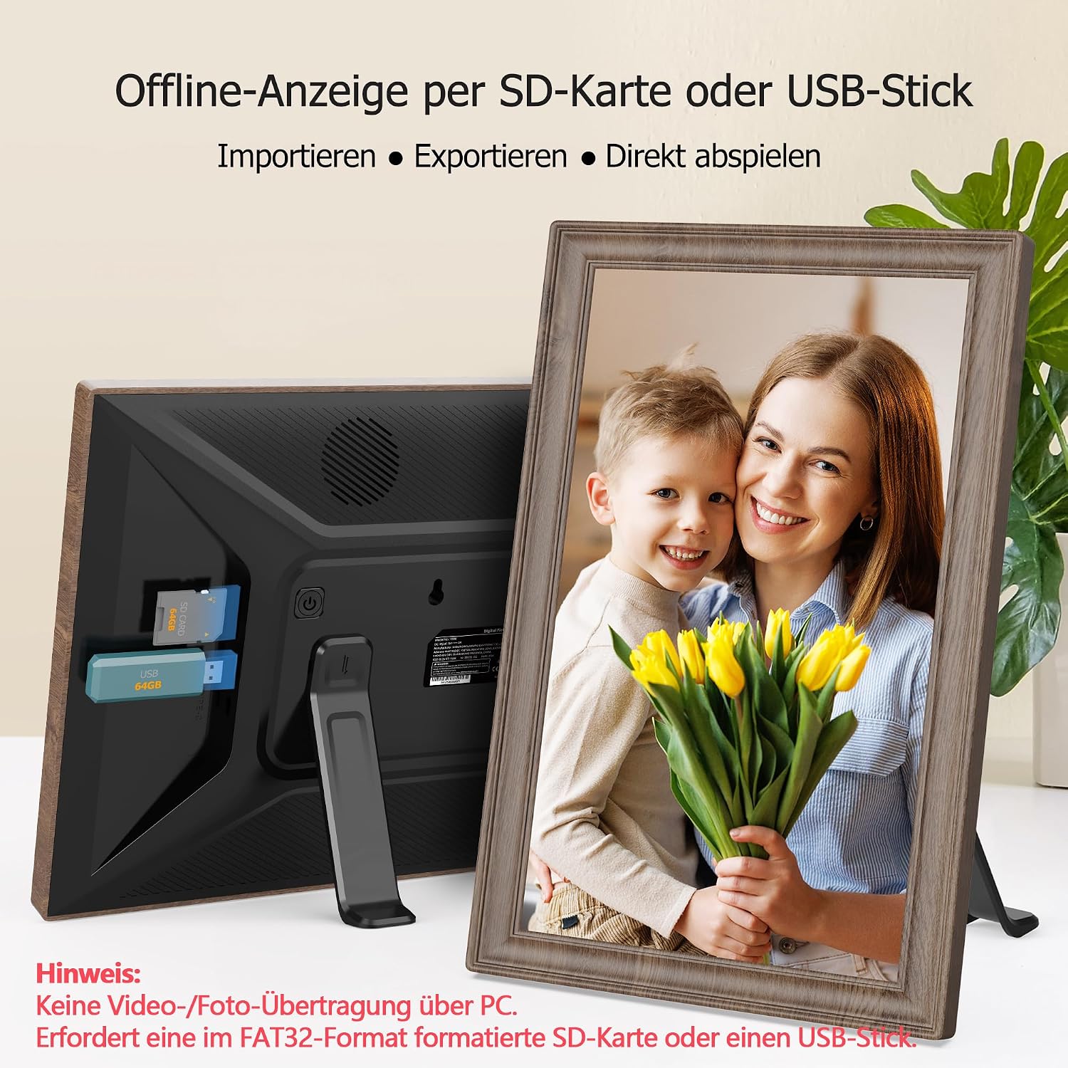 Thumbnail 6 de FRAMEO 15,6 Zoll Digitaler Bilderrahmen
