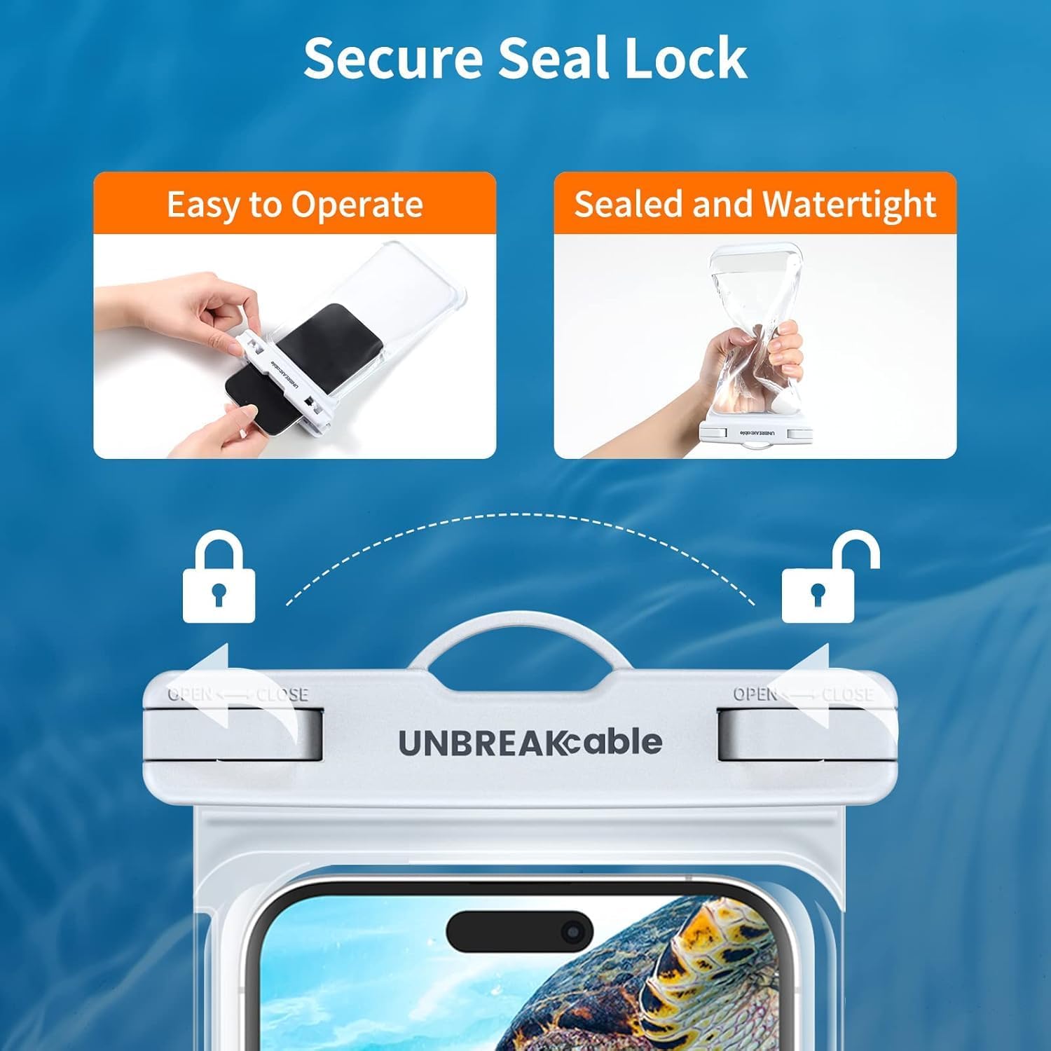 Thumbnail 5 de UNBREAKcable Waterproof Phone Pouch 7"