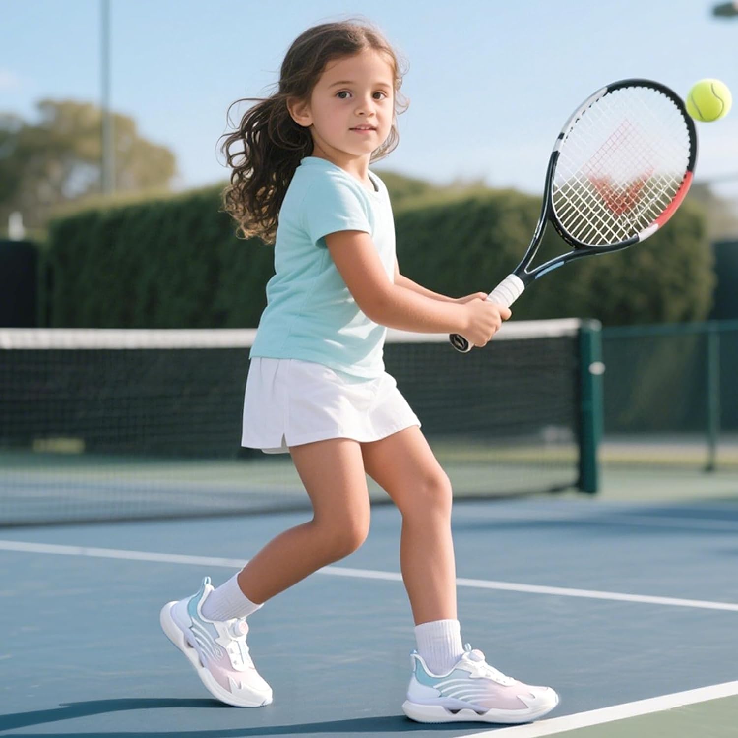 Thumbnail 1 de Balabala Kids' Sports Sneakers with Twist Lock for Active Play
