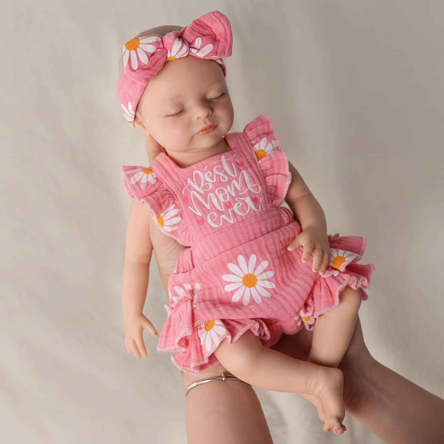 Thumbnail 5 de BABESIDE 16 Inch Silicone Baby Doll – Full Body Reborn Baby with Realistic Features