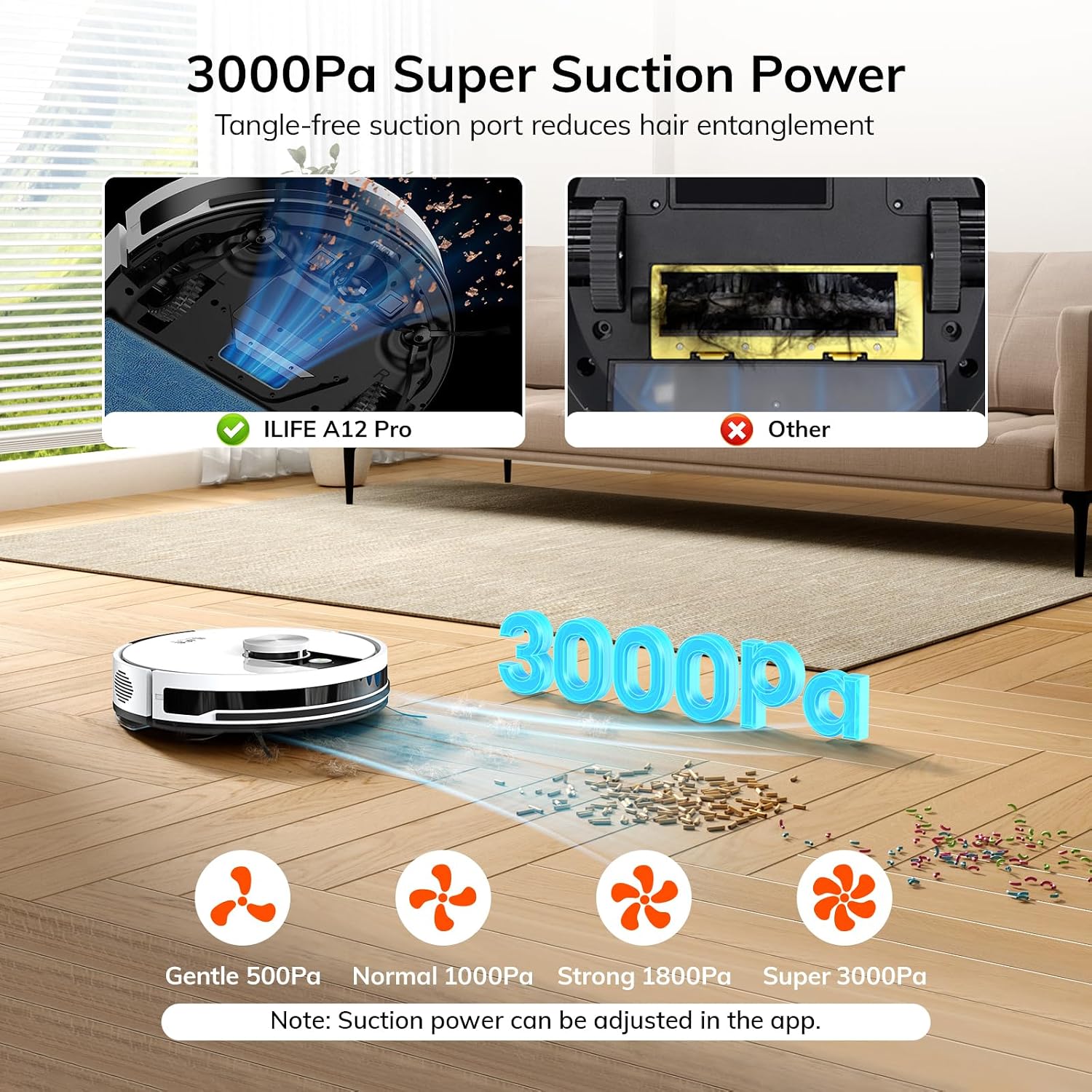Detalle 2 de ILIFE A12 Pro Robot Vacuum and Mop