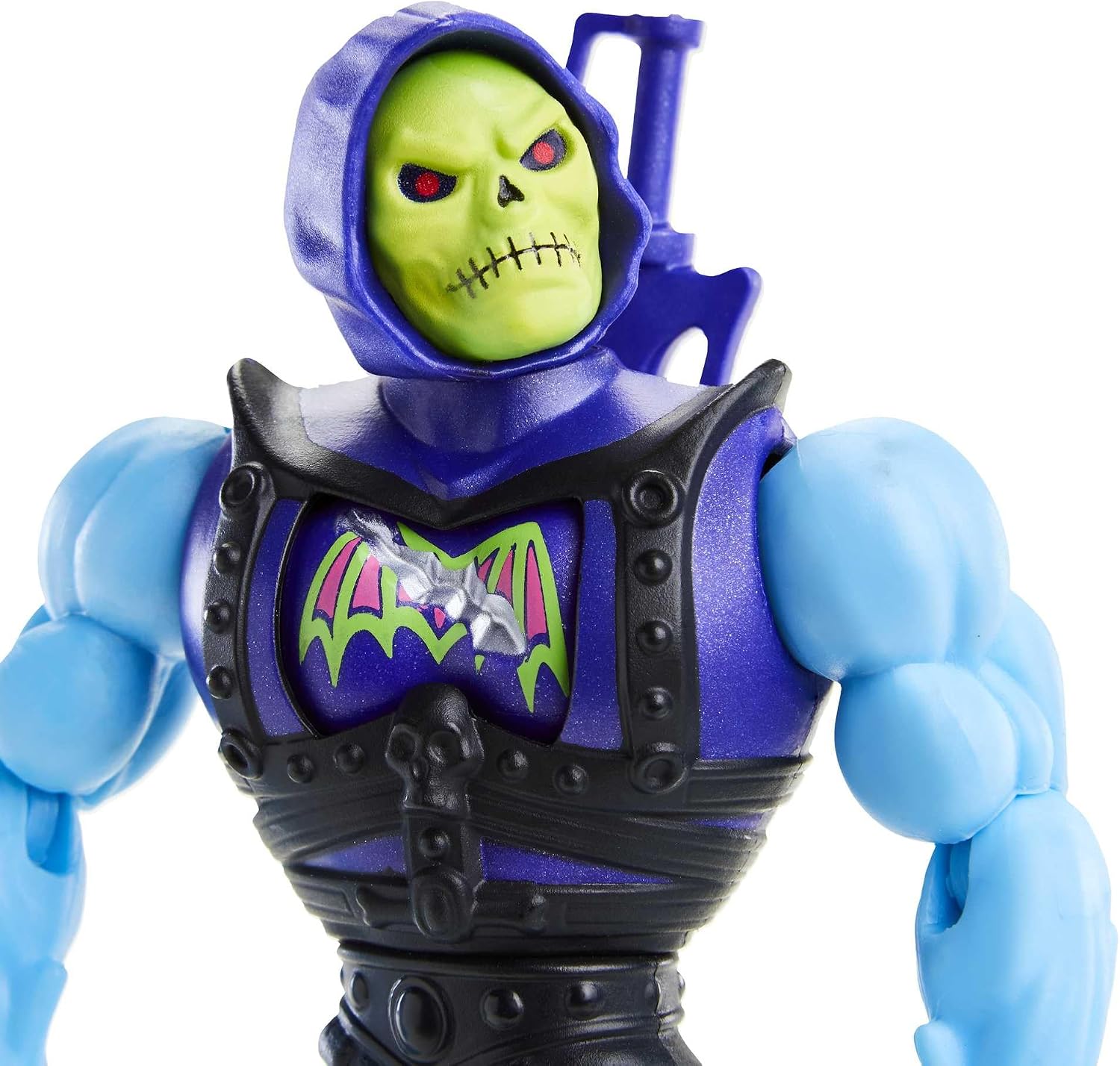 Detalle 2 de Masters of the Universe GVL77 Skeletor Battle Armor Action Figure – Origins Deluxe 5.5-in
