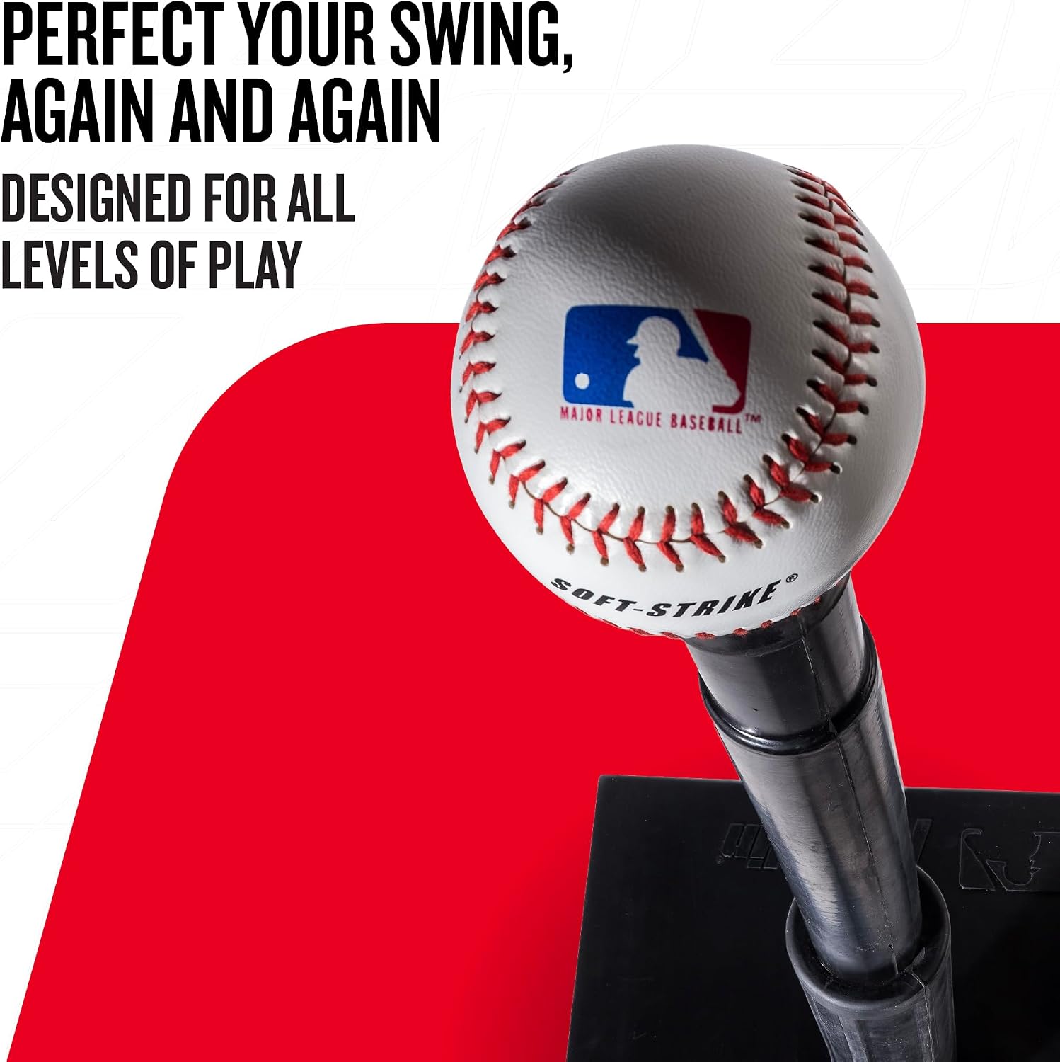 Detalle 2 de Franklin Sports Batting Tee, Adjustable 21–38 Inches