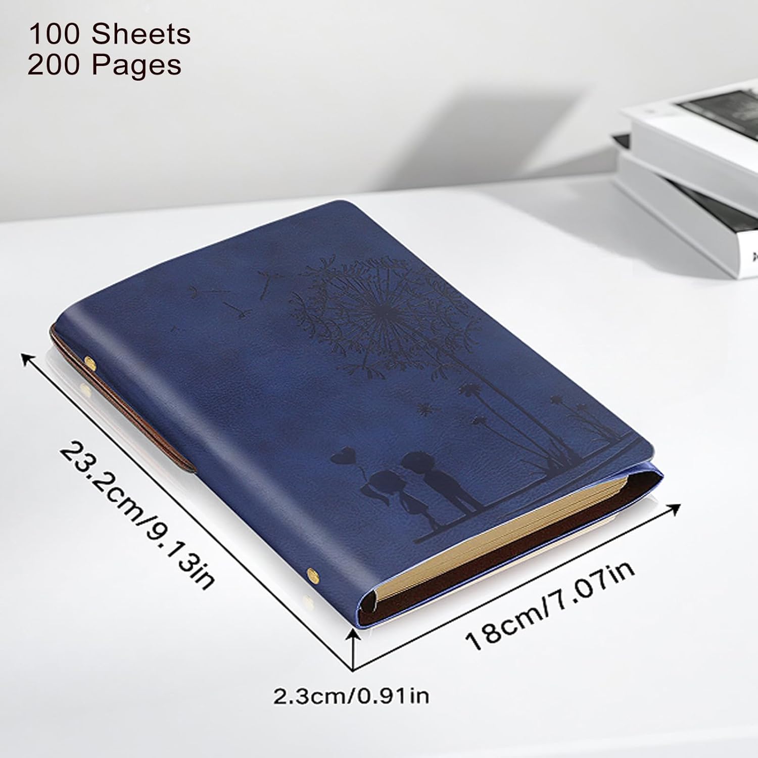 Thumbnail 3 de Aomiduo Notizbuch A5 Nachfüllbar 200 Seiten 📓