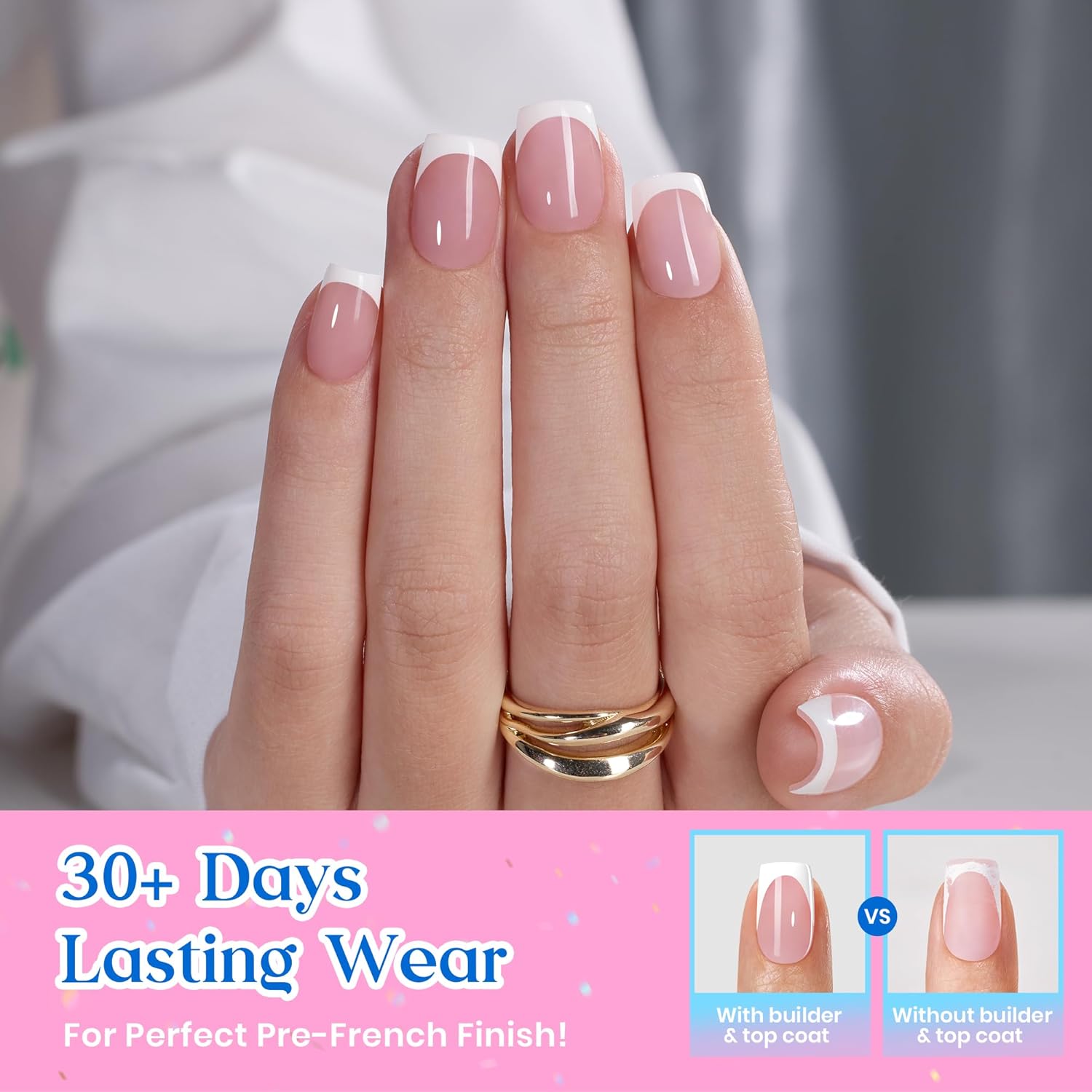 Detalle de Beetles X Press Plus On Nails Kit 150 PCS ๐