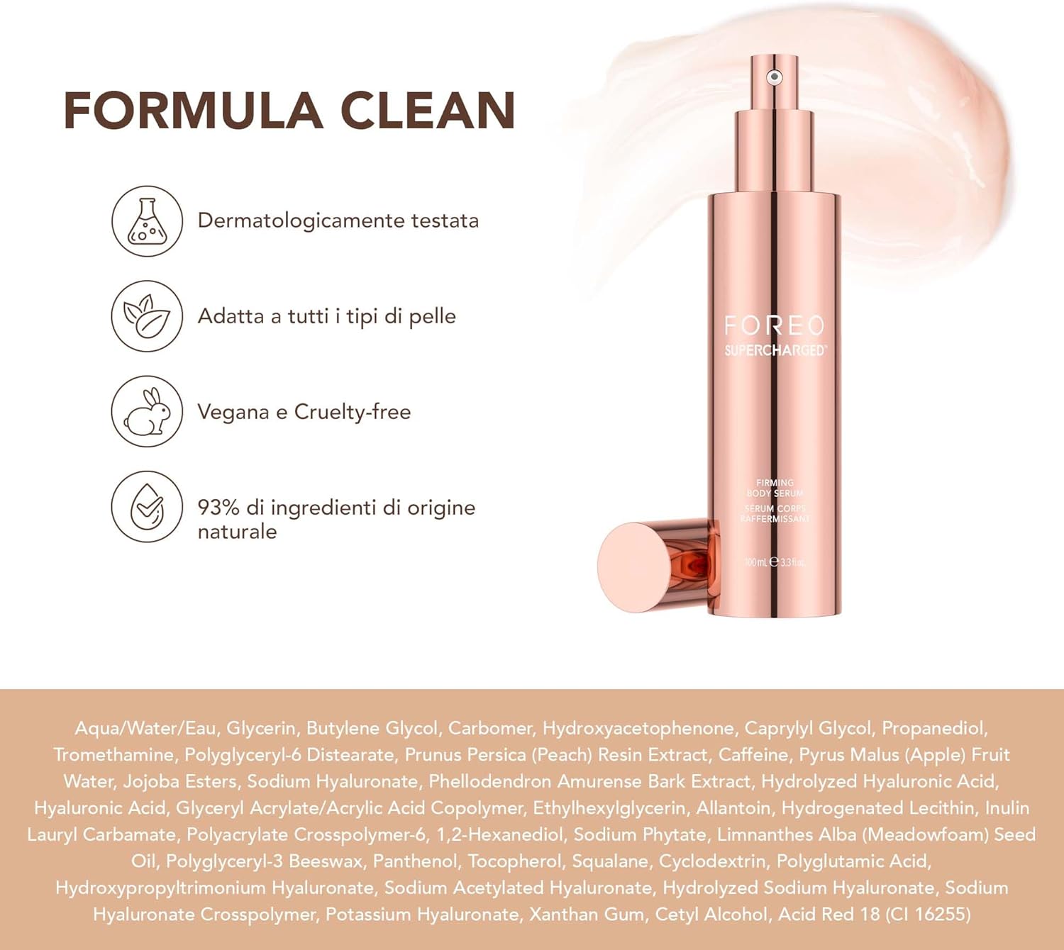 Detalle de FOREO Supercharged crema per 100 ml