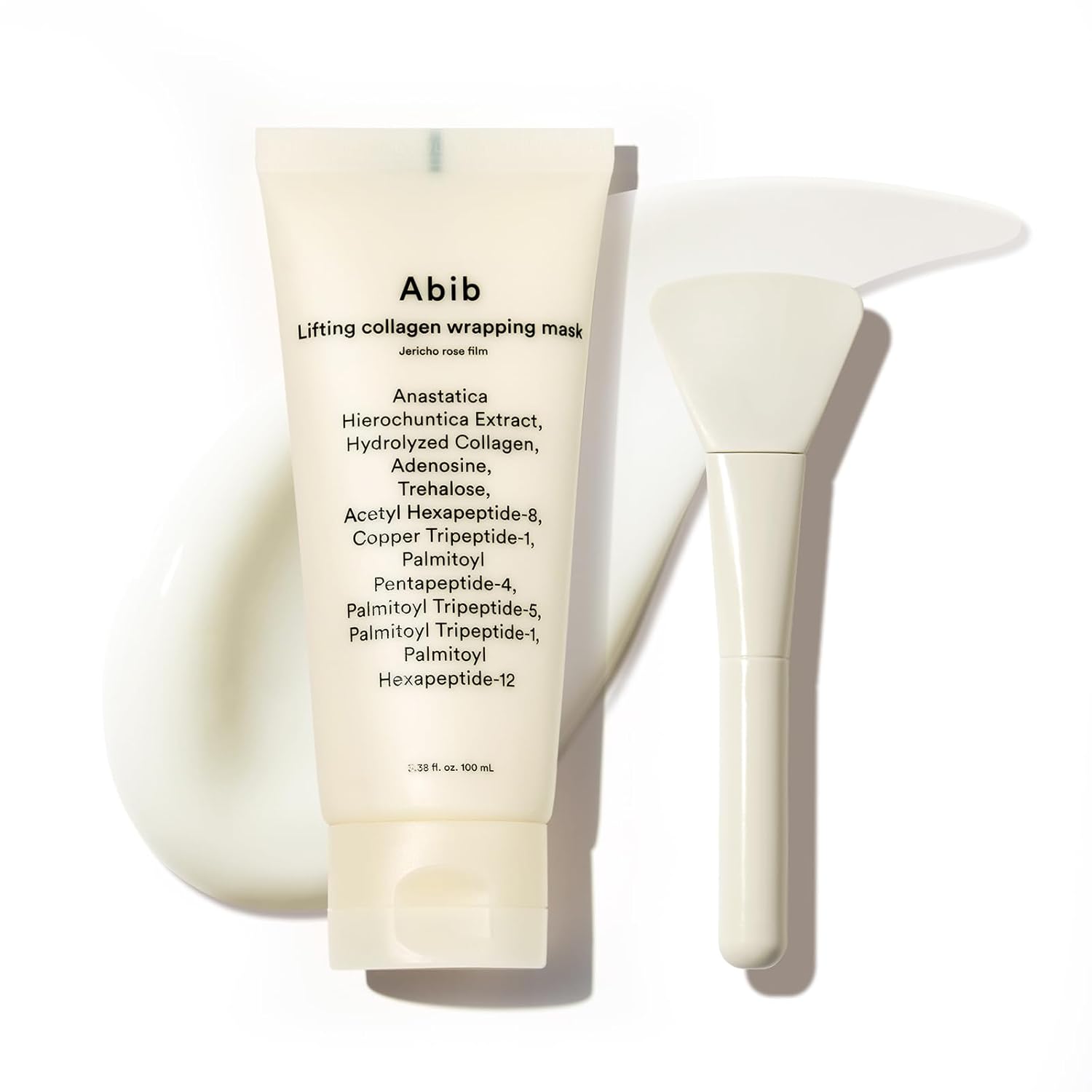 Detalle de Abib Collagen Overnight Wrapping Mask Jericho Rose — Peel-Off Mask for Glass Skin, Pore Tightening & Firming