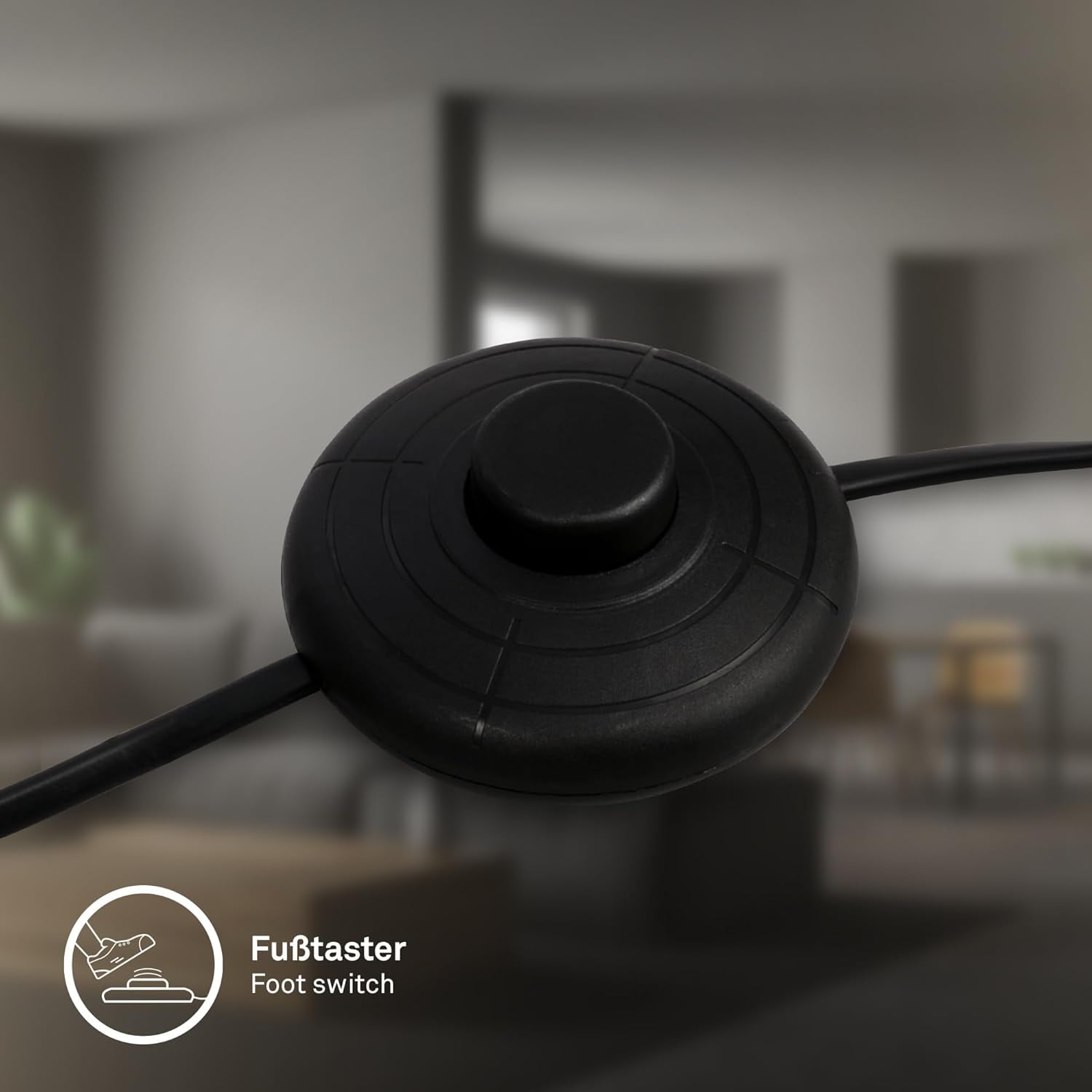 Thumbnail 6 de BRILONER Stehlampe mit Fußtaster, E27 Fassung, 25 × 156,5 cm – Coffee