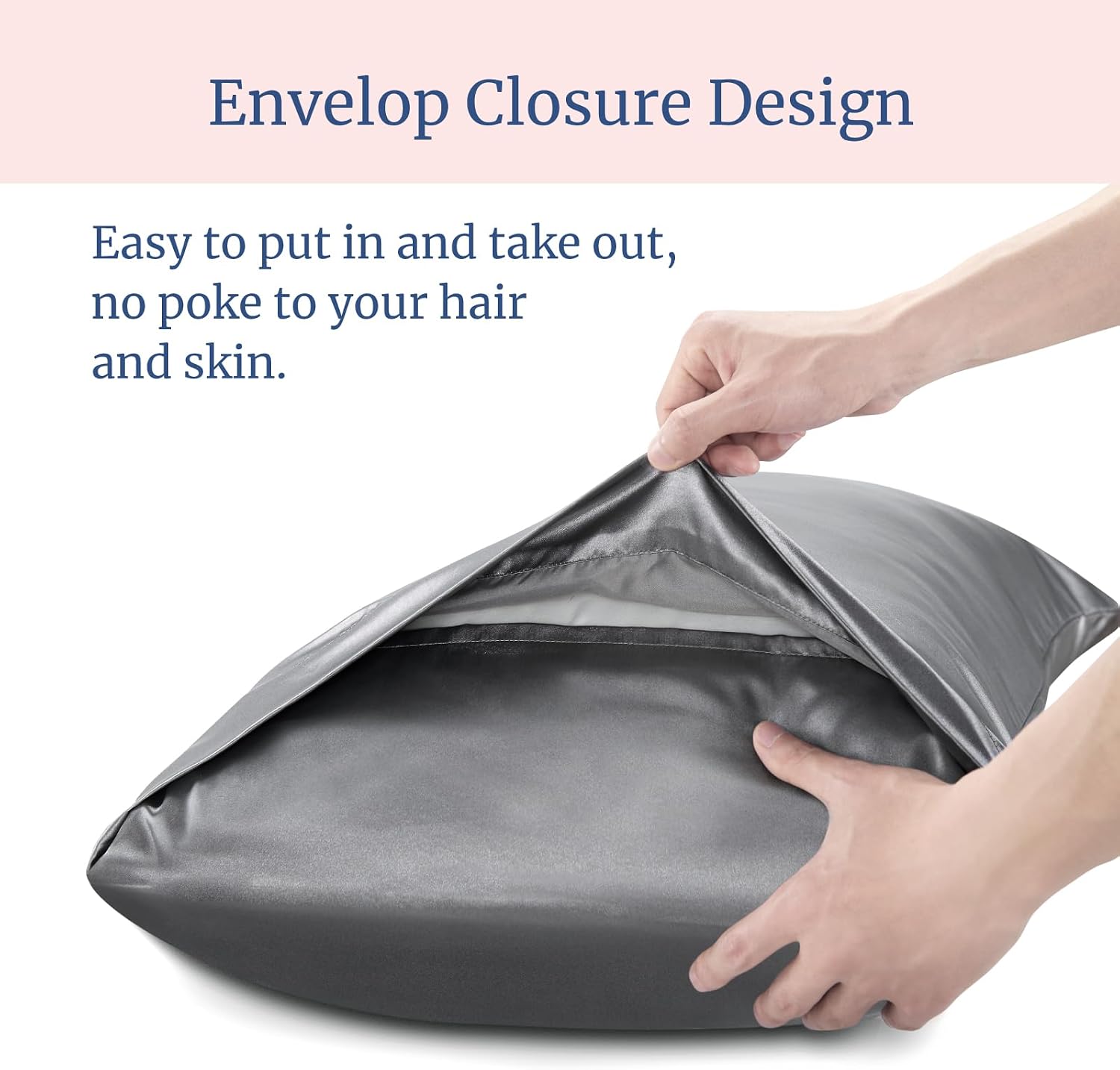 Thumbnail 4 de BEDELITE Satin Pillowcase Queen 20"x30"