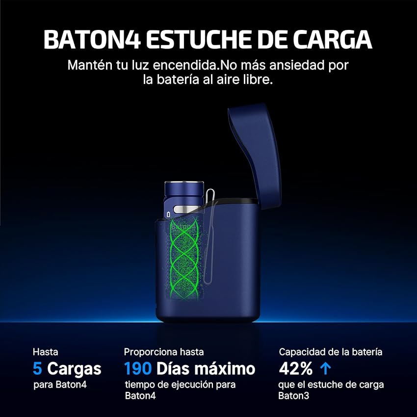 Thumbnail 6 de OLIGHT Baton 4: Linterna LED Recargable 1300 Lúmenes 🔦