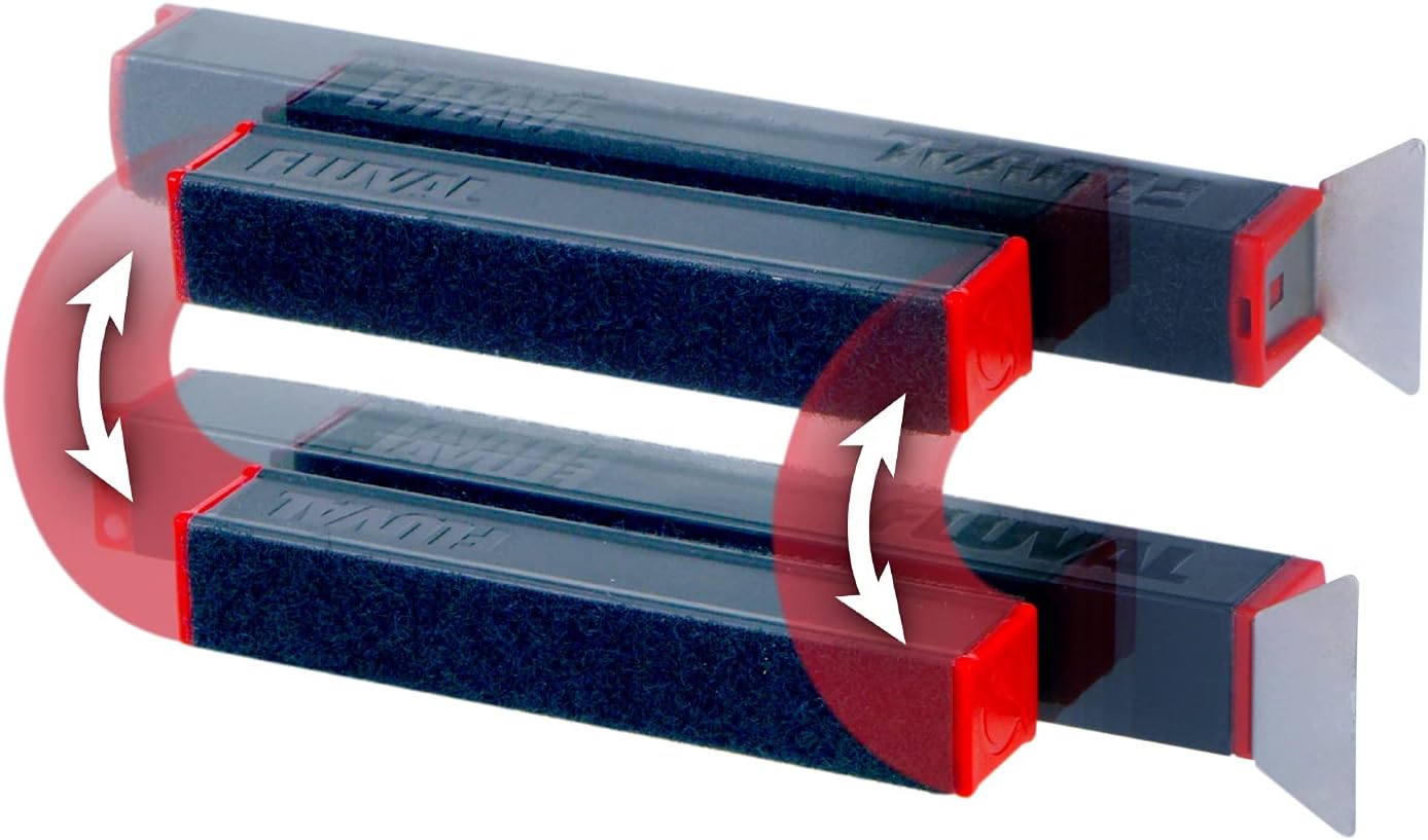 Thumbnail 2 de Fluval Razor+ 2-in-1-algenmagneet maat S met niet-schurende reinigingspad