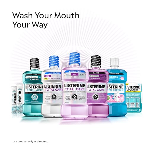 Thumbnail 7 de Listerine Total Care Anticavity Mouthwash, Intense Mint (2 x 33.8 fl oz / 1L)