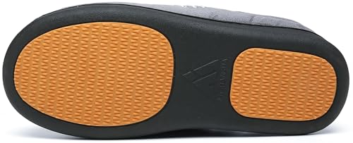 Detalle de Mishansha Pantofole invernali 48 EU, memory foam, fodera in pile e suola antiscivolo