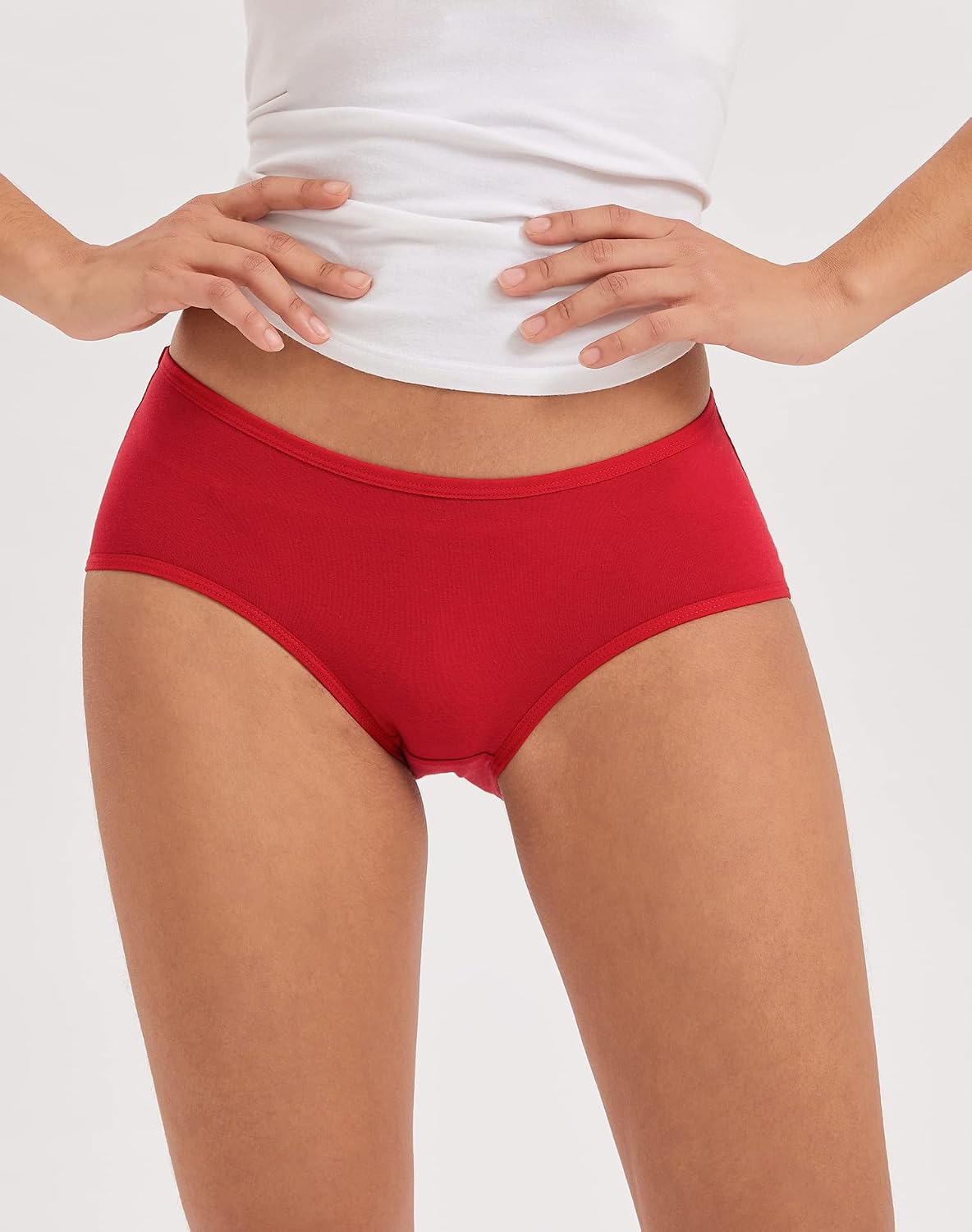 Thumbnail 1 de INNERSY katoenen damesonderbroeken met lage taille, zachte slip, 6-pack