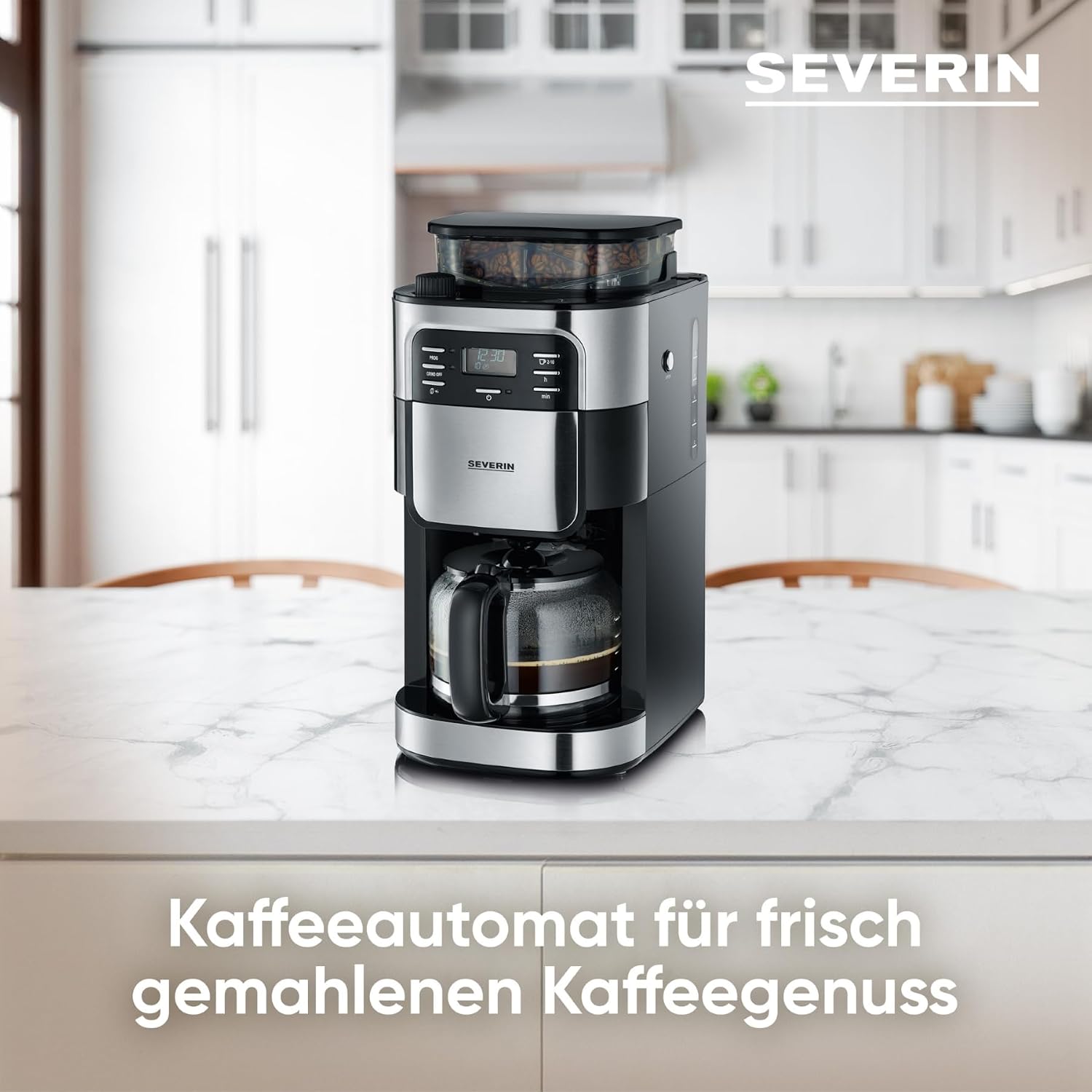 Detalle de Severin KA 4810 Kaffeemaschine 8 Tassen