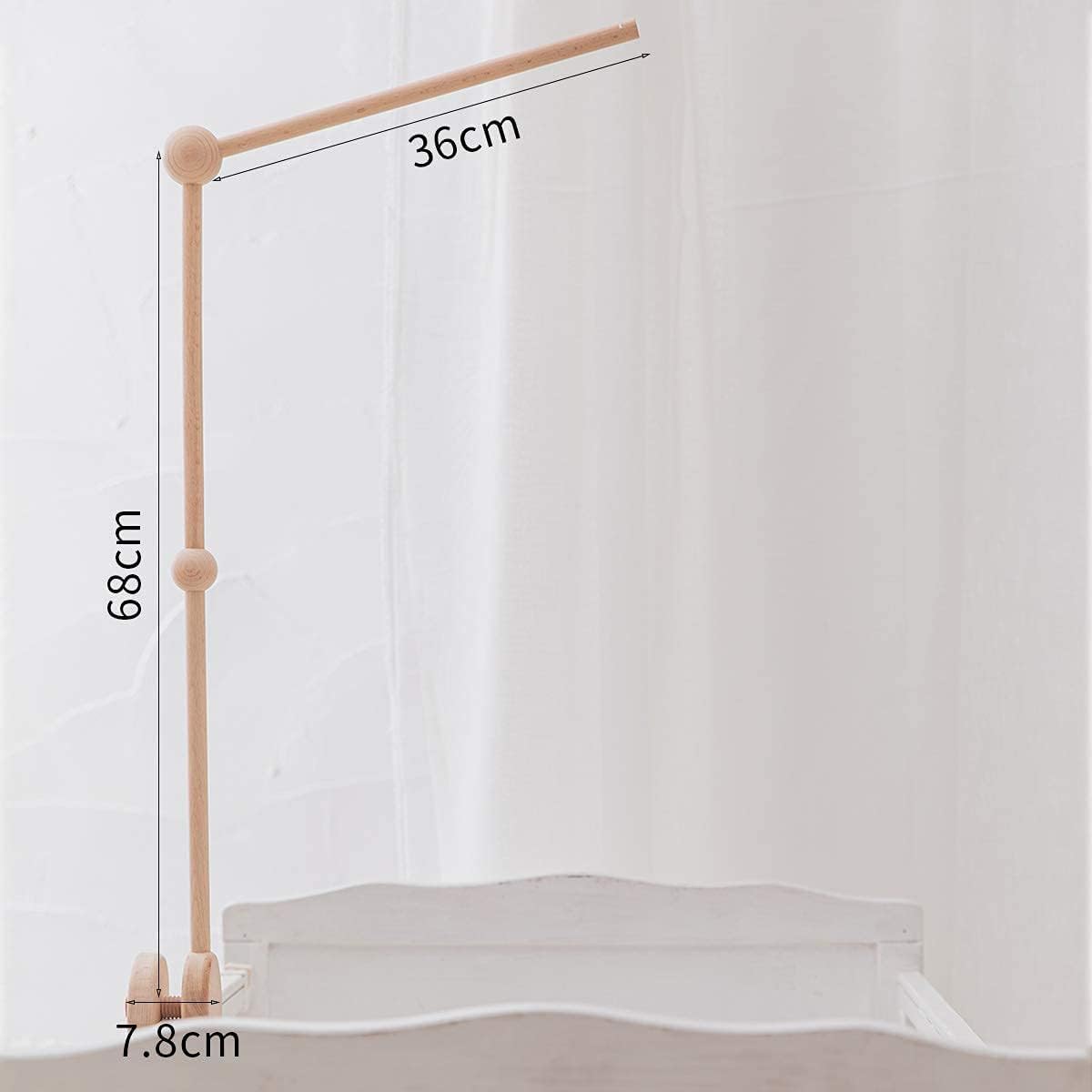 Thumbnail 6 de Wooden Baby Mobile Crib Holder for Cot 🎈