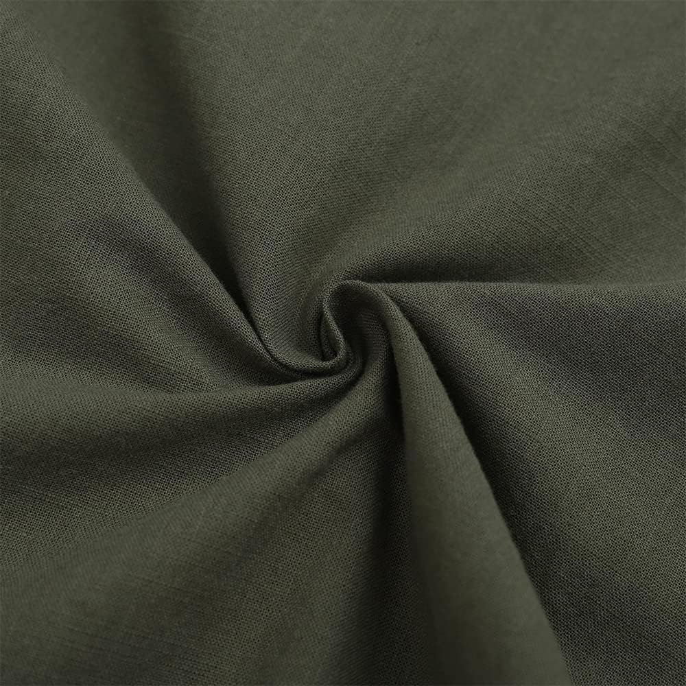 Thumbnail 6 de JEKAOYI Men's Cotton-Linen Shirt