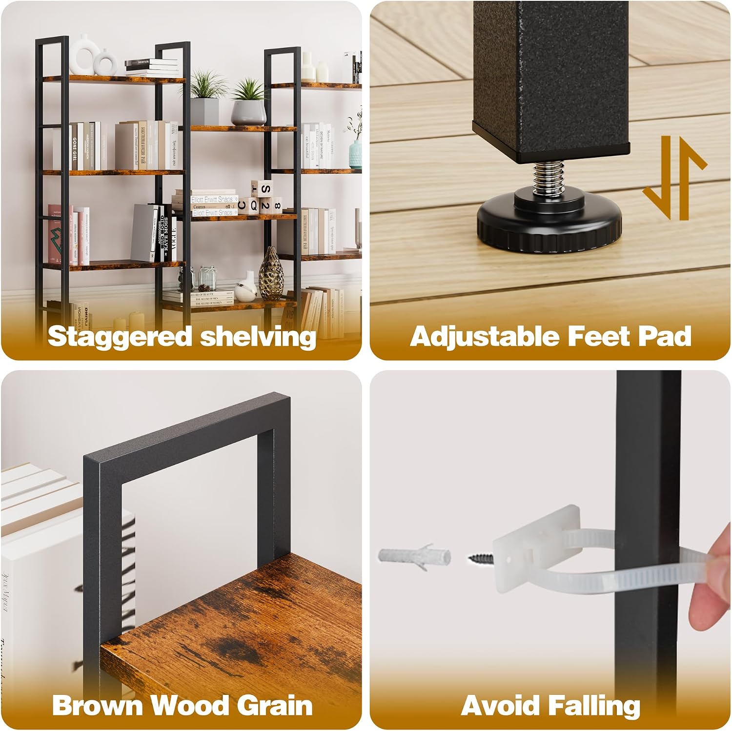 Thumbnail 4 de Shintenchi Bookshelf, 5-Tier