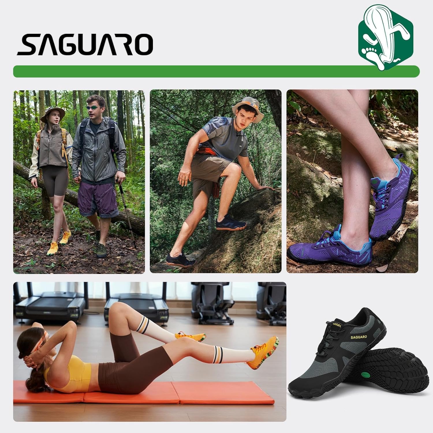 Thumbnail 6 de SAGUARO Unisex Barfußschuhe – Minimalistische Fitness- und Outdoor-Schuhe für Damen und Herren (Gr.36–48)