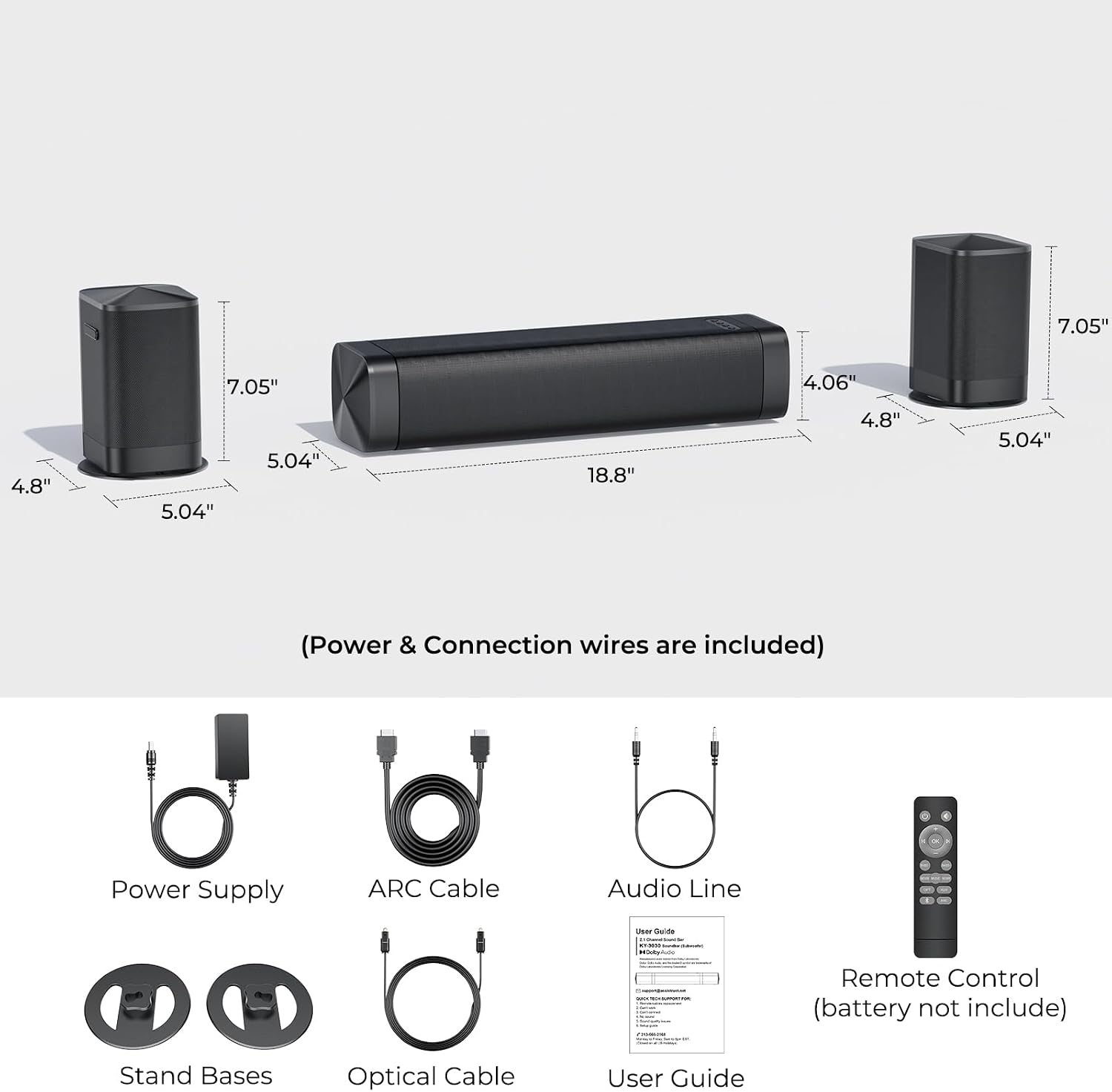 Thumbnail 6 de Dolby Digital Plus Soundbar 110W