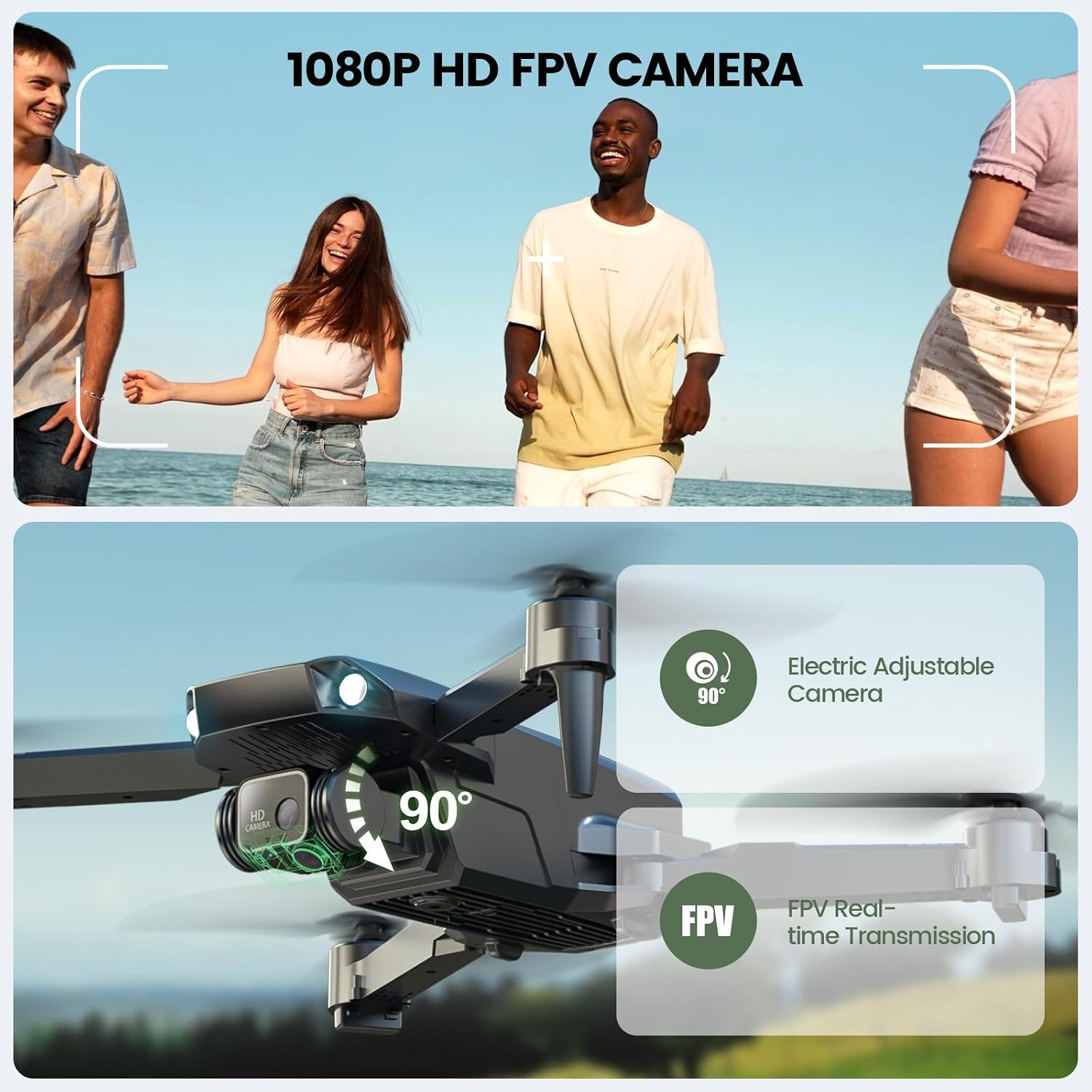 Detalle 2 de Holy Stone HS290 1080P Foldable Drone