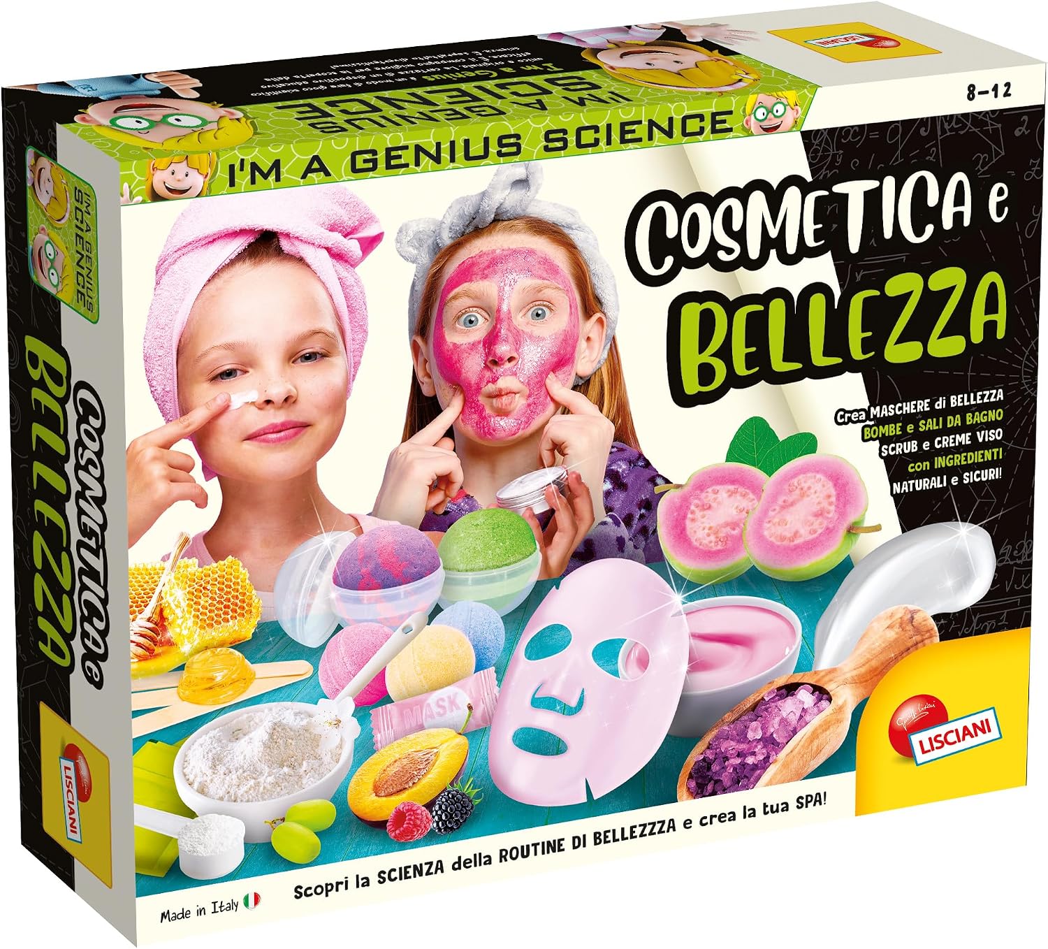 Detalle de Lisciani Giochi – I'm a Genius Laboratorio di routine di bellezza: kit creativo per la cura della pelle