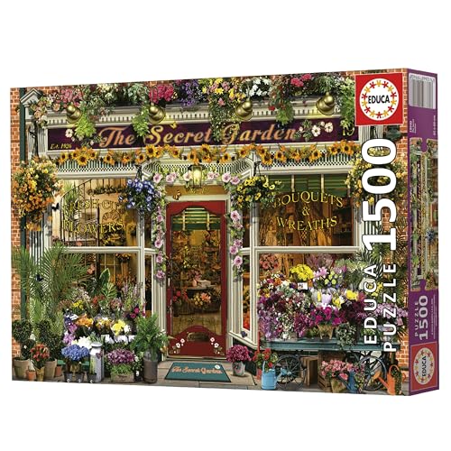 Thumbnail 5 de Educa The Secret Garden 🧩 Puzzle 1500 Piezas, Medidas 85x60 cm