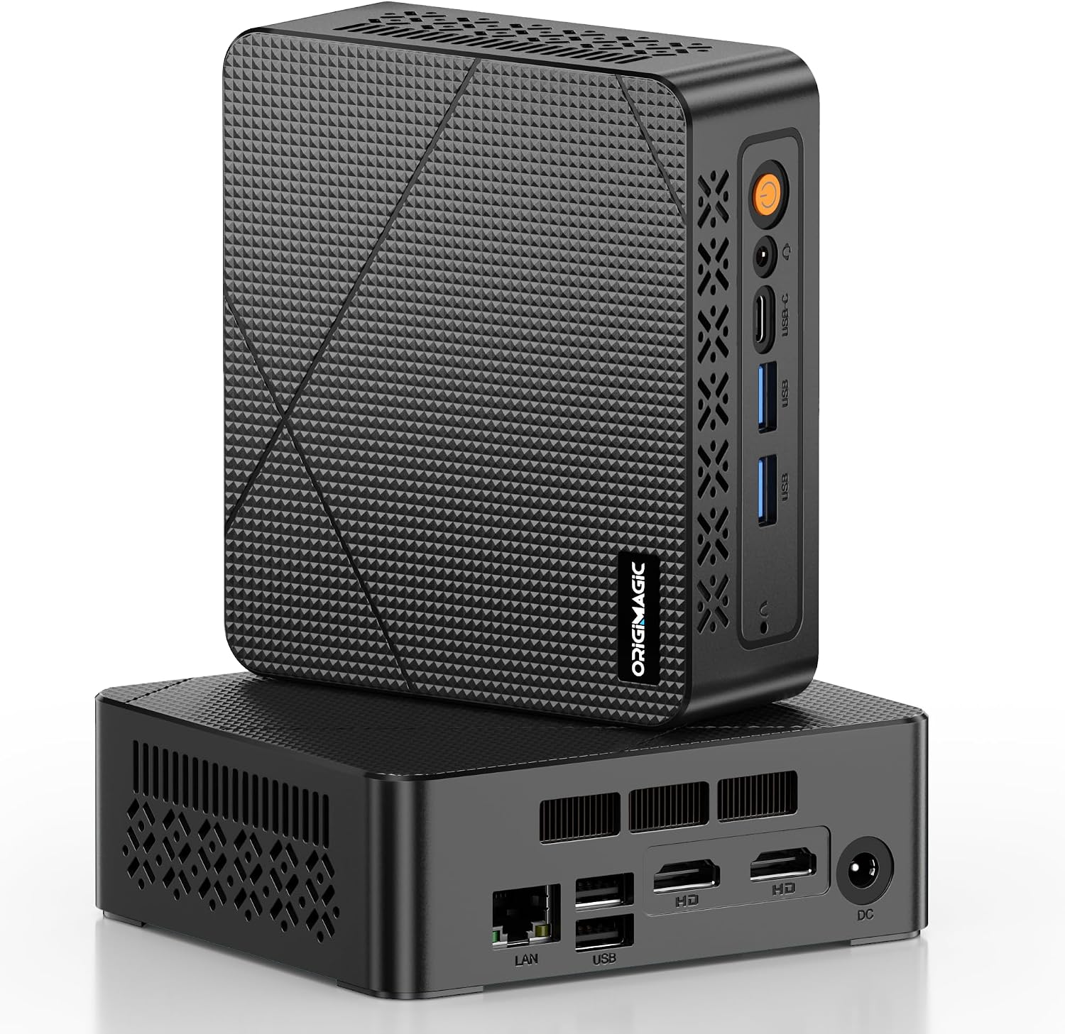 Detalle de Origimagic C3 Mini PC Intel Core i3-5005U (15W) with 8GB RAM and 512GB SATA SSD