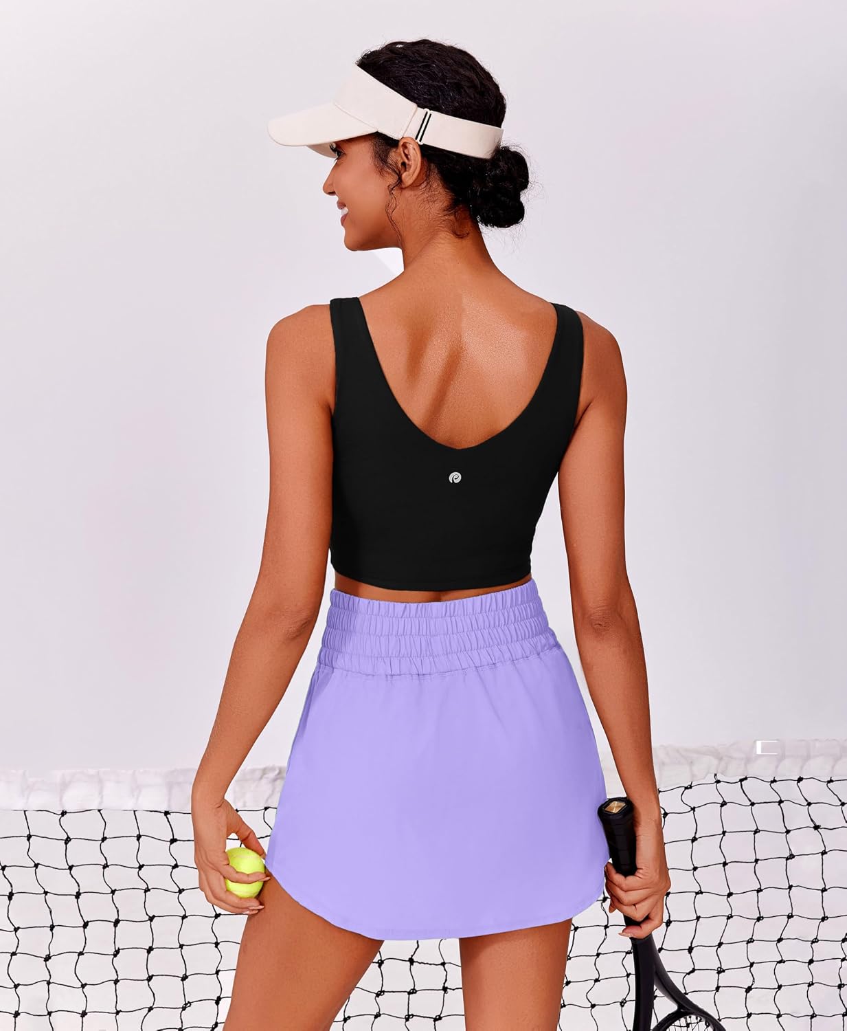 Thumbnail 2 de PINSPARK Golf Skirts for Women: High-Waisted Athletic Skort with Pockets